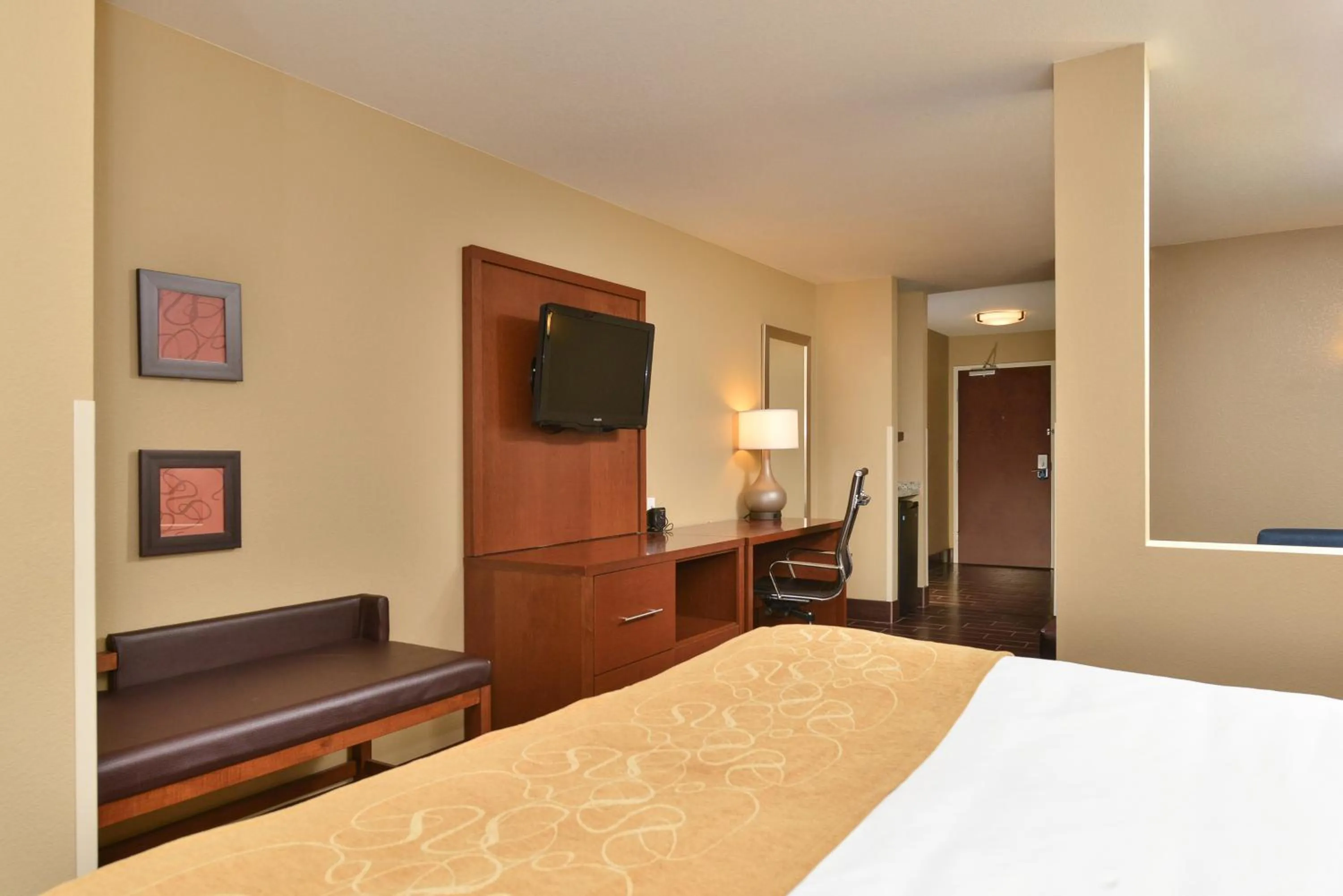 King Suite with Kitchen - Wheelchair Accessible/Non-Smoking in Comfort Suites Minot South