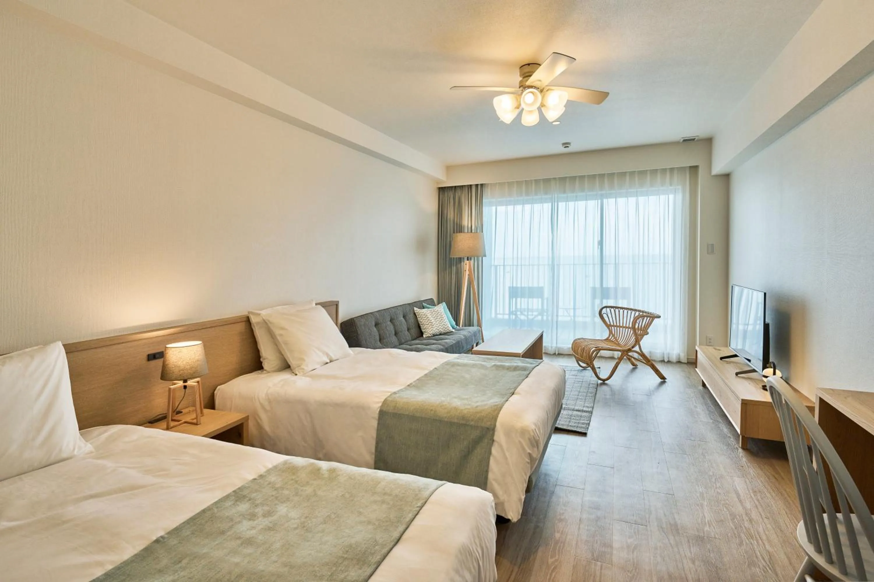 Superior Twin Room with Sea View - single occupancy in Watermark Hotel Okinawa Miyakojima