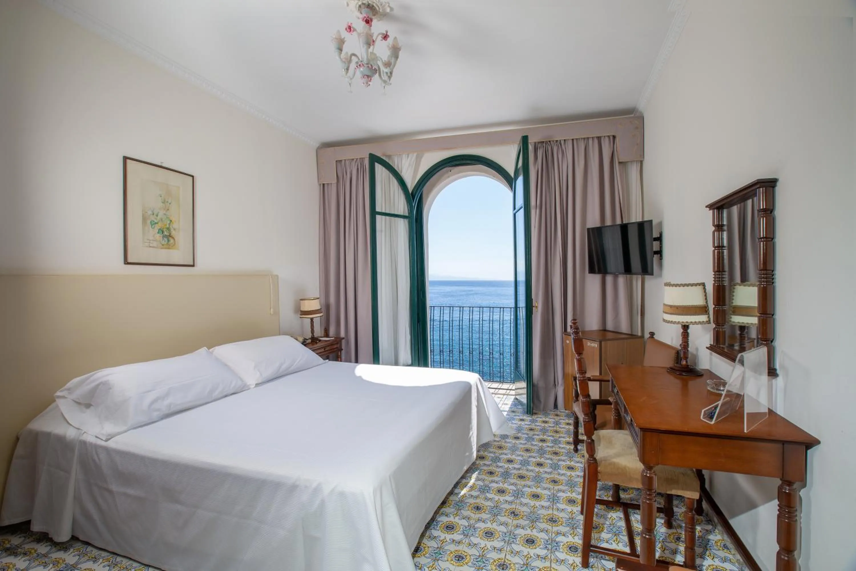 Standard Double or Twin Room with Sea View in Hotel Lido Mediterranee