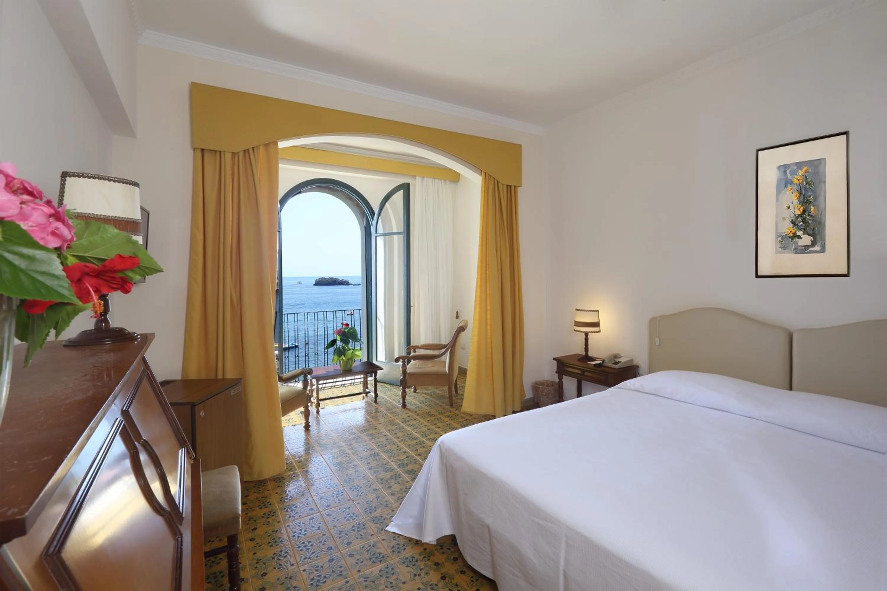 Comfort Double or Twin Room with Sea View in Hotel Lido Mediterranee