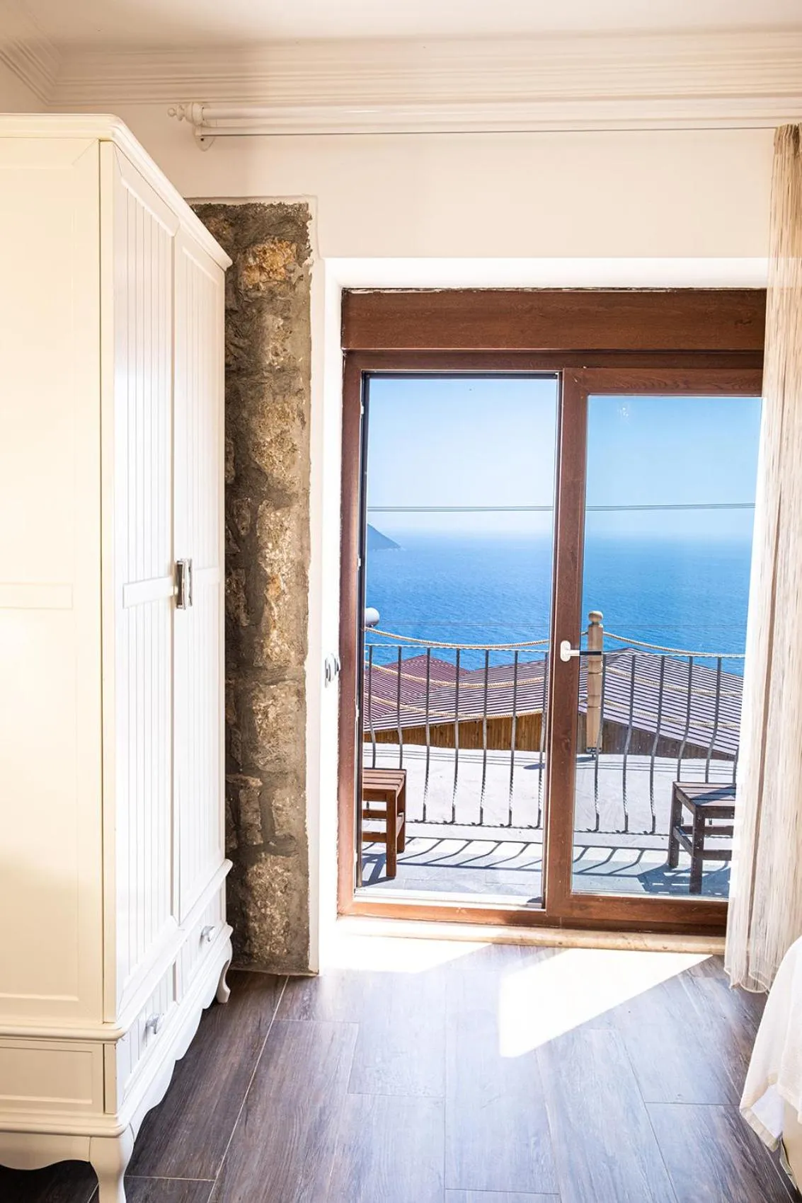 Deluxe Double Room with Sea View in Casa Di Pietra