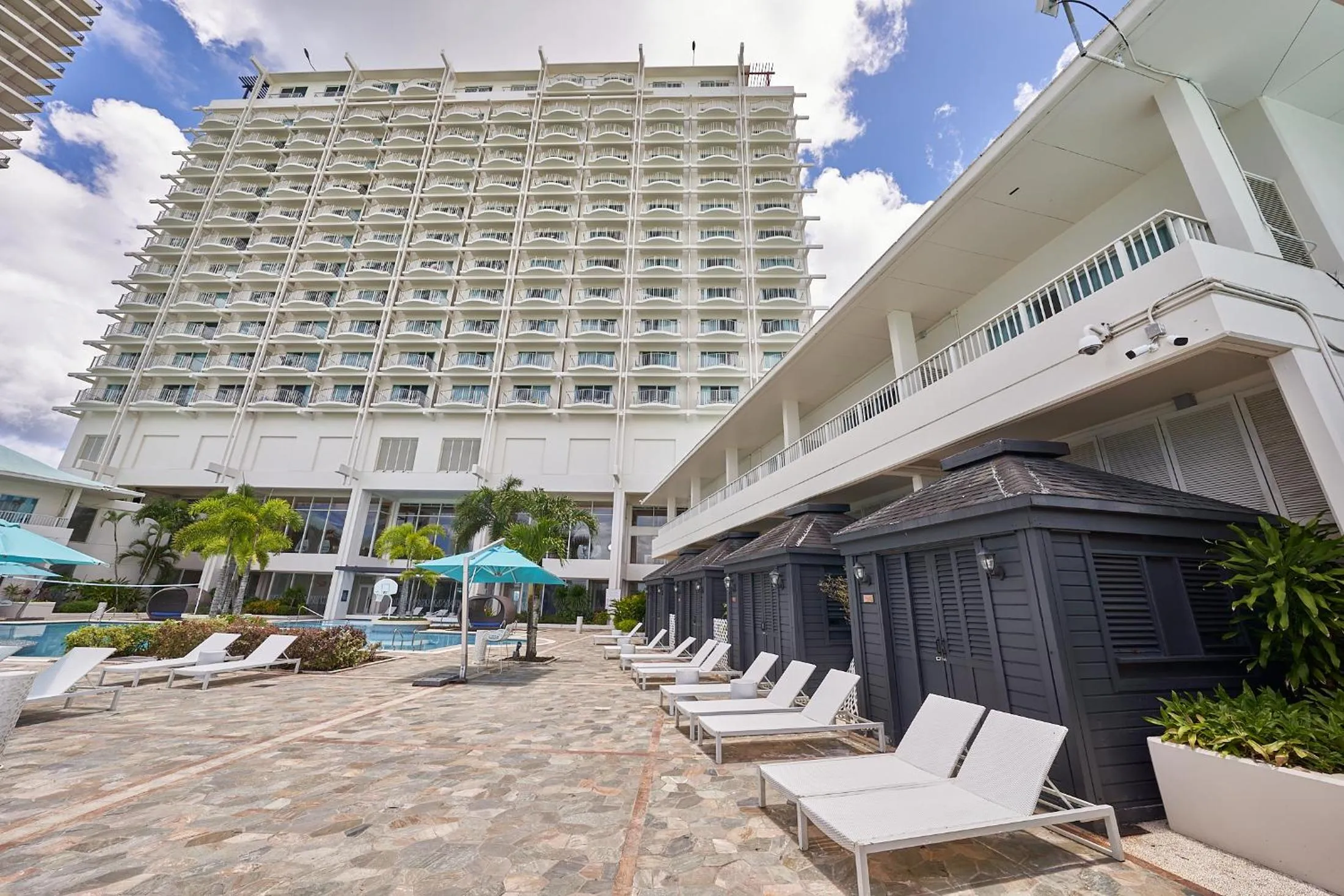 Ocean Front Club with Cabana in Lotte Hotel Guam