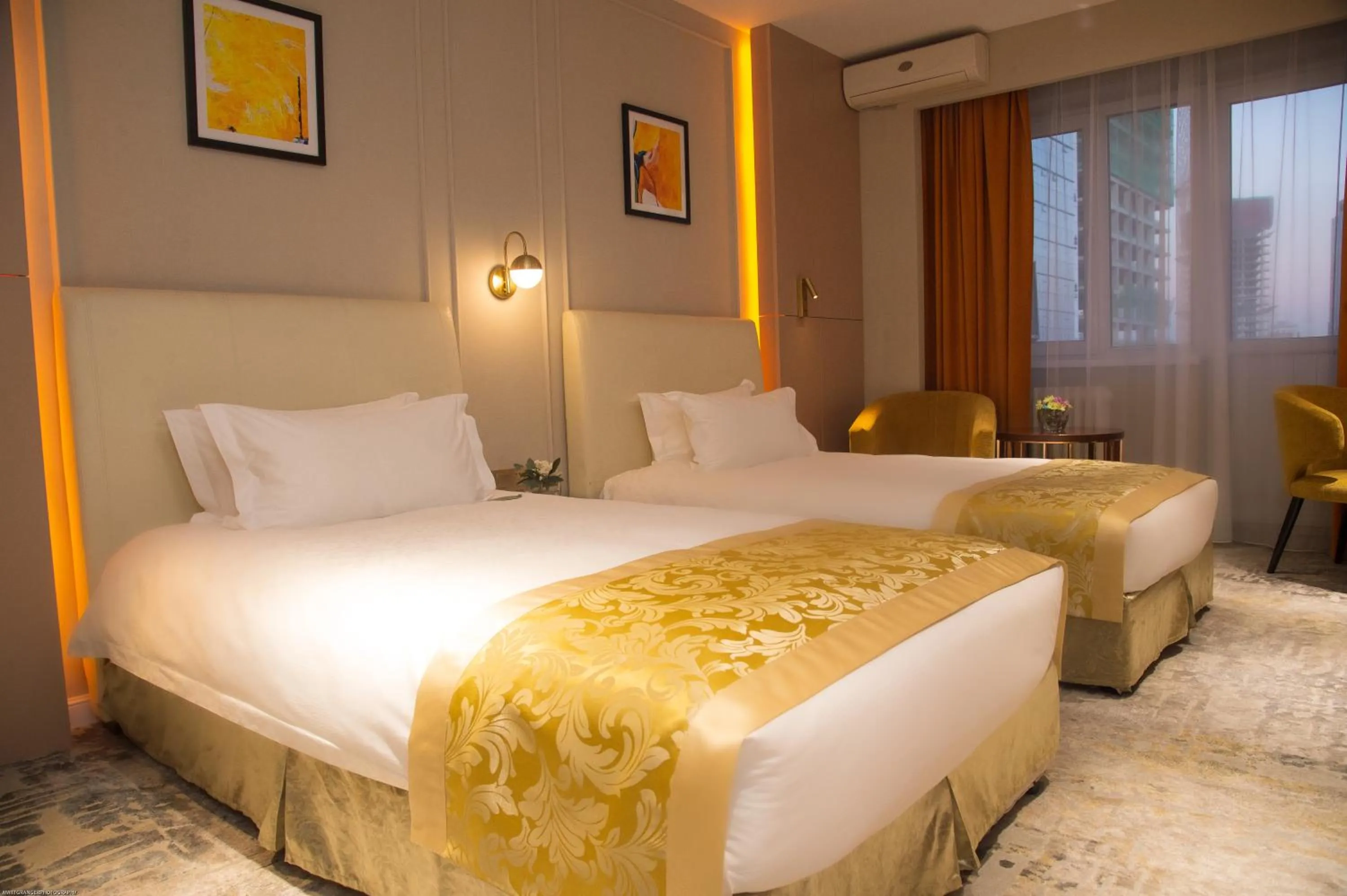 Superior Twin Room in Bayangol Hotel