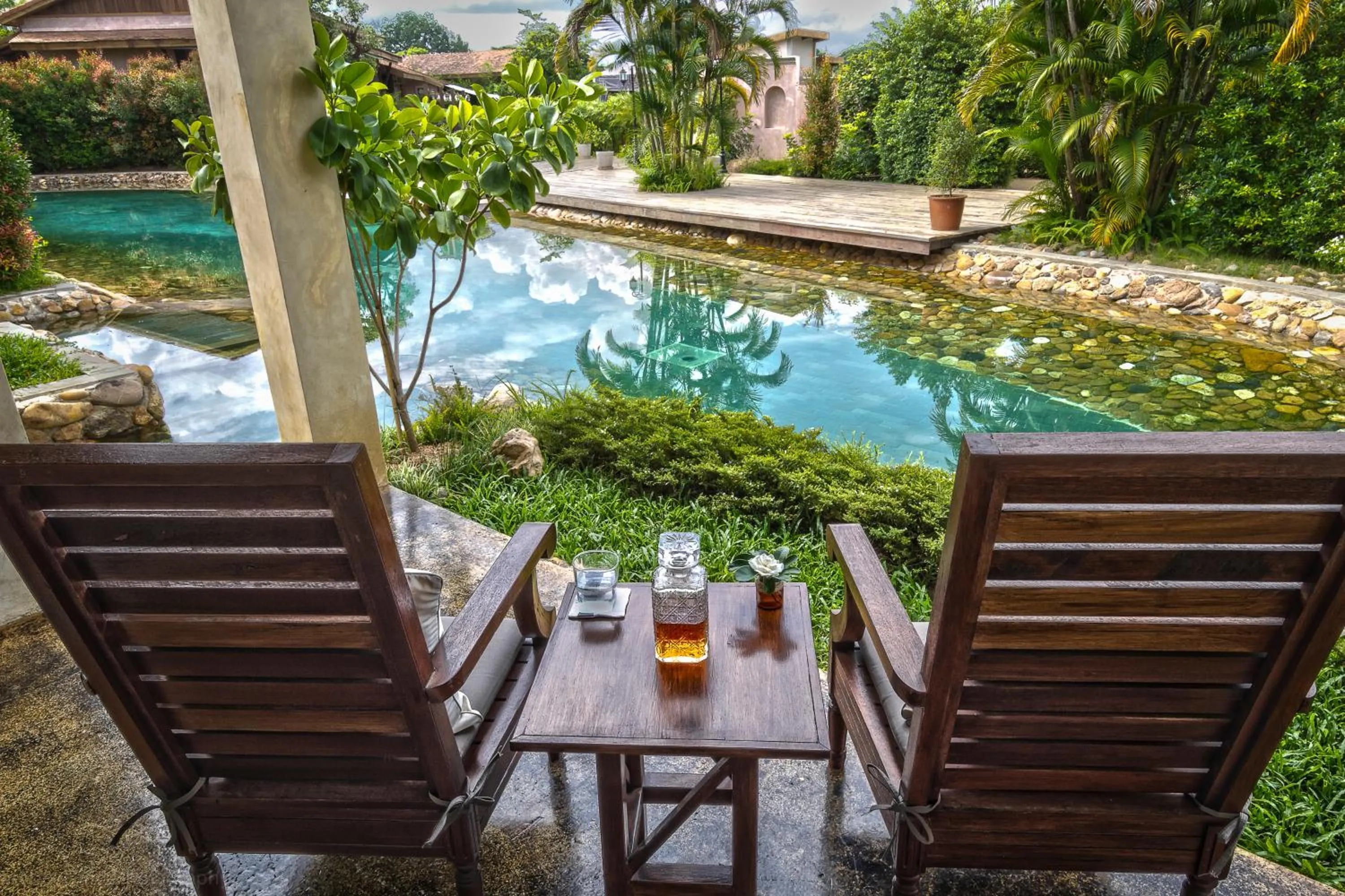 Deluxe Twin Room with Pool Access in Reverie Siam