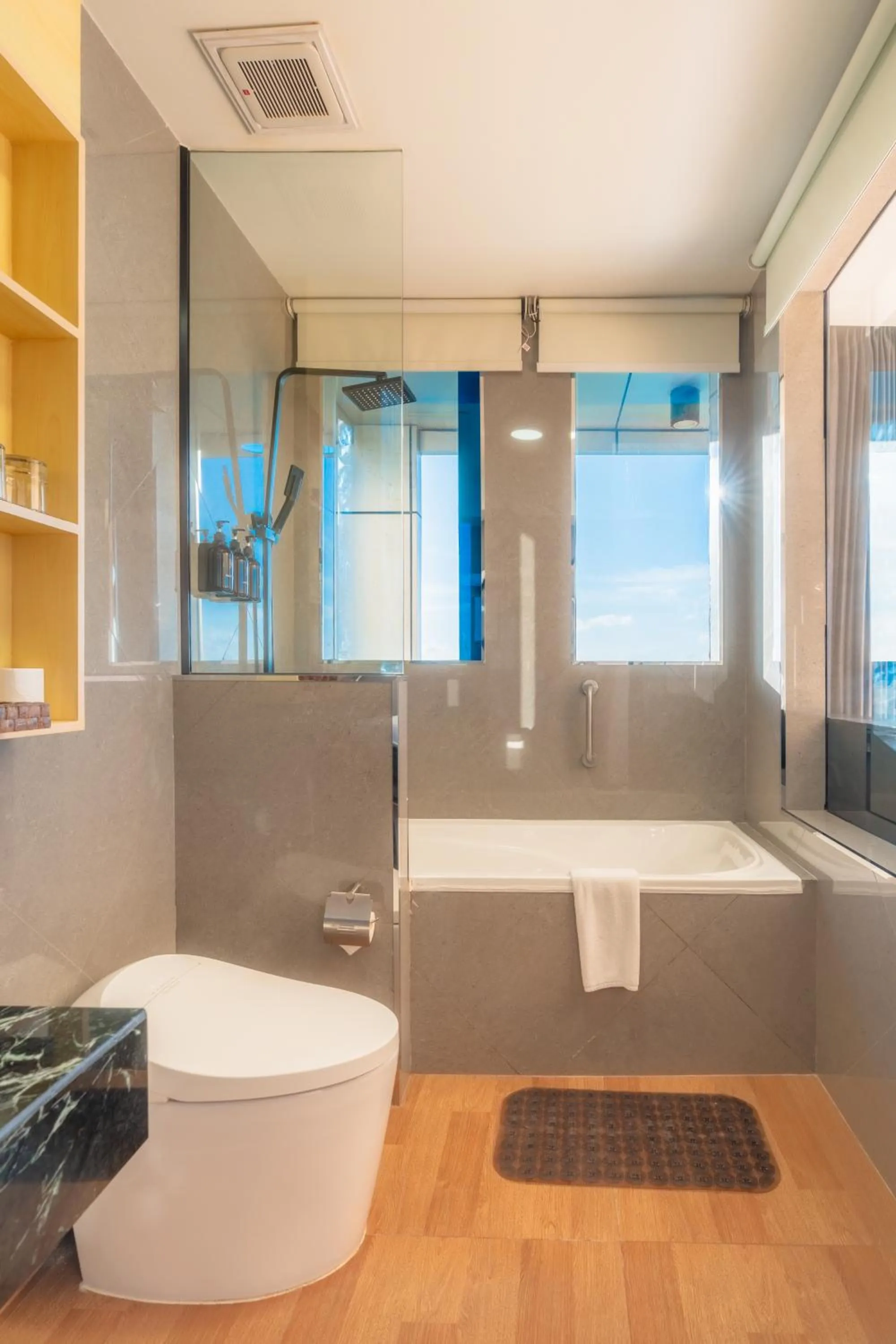 Premier Oceanview with Balcony in Swarn by Hawks Hotels Kamadhoo Baa Atoll