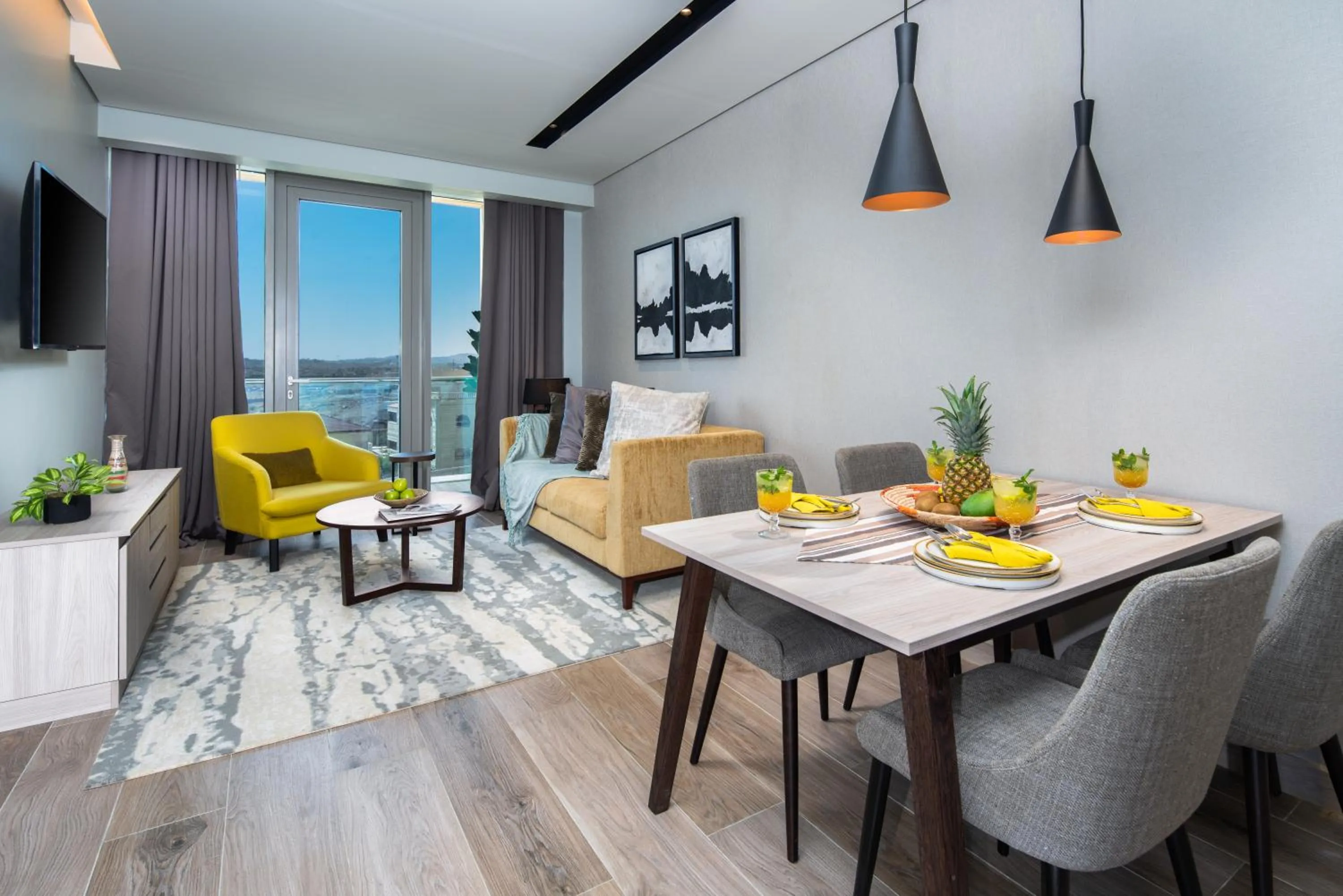 Two Bedroom Executive Suite with Balcony in Citadines Abha