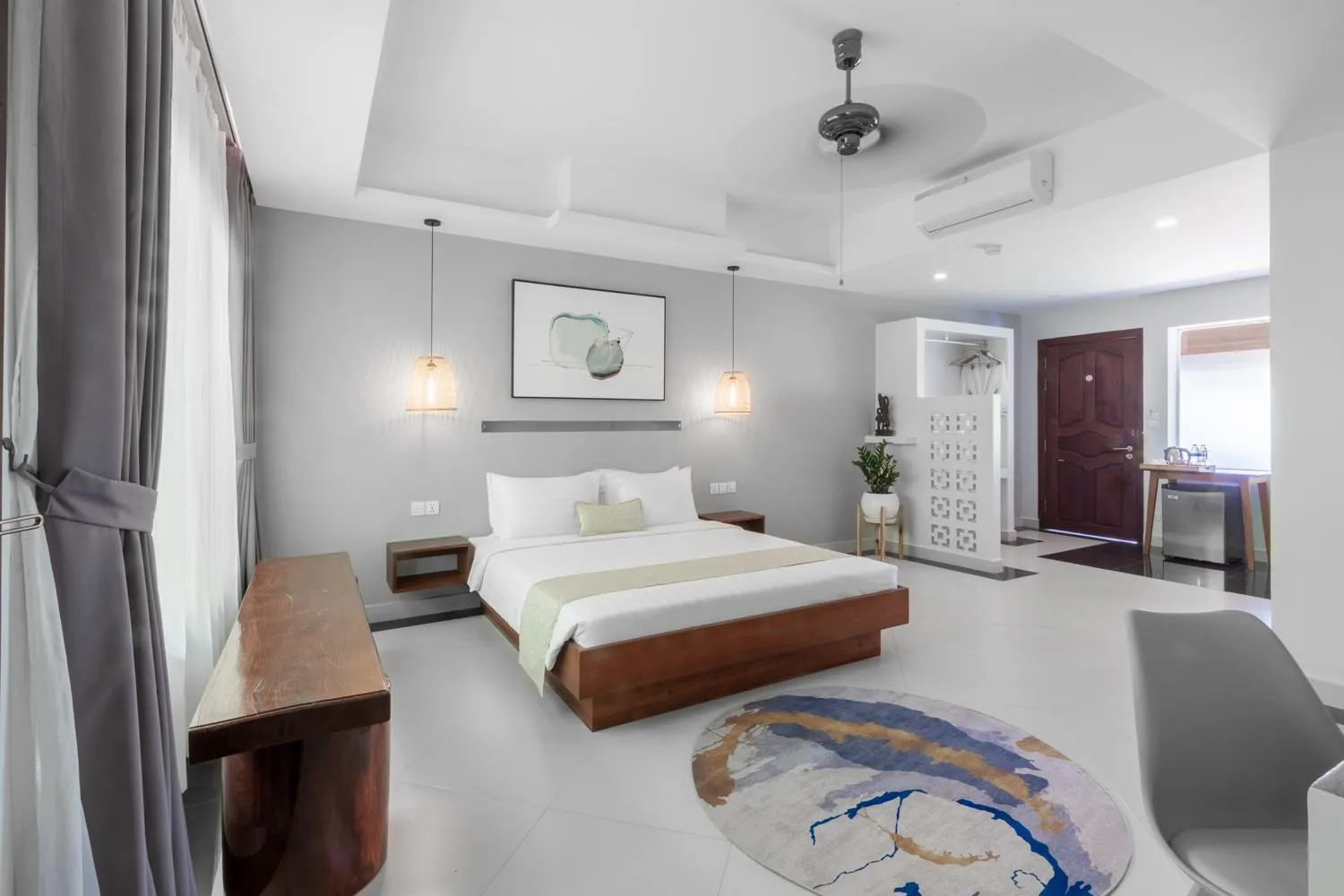 Deluxe Double Room with Balcony in La Bastide de Caro