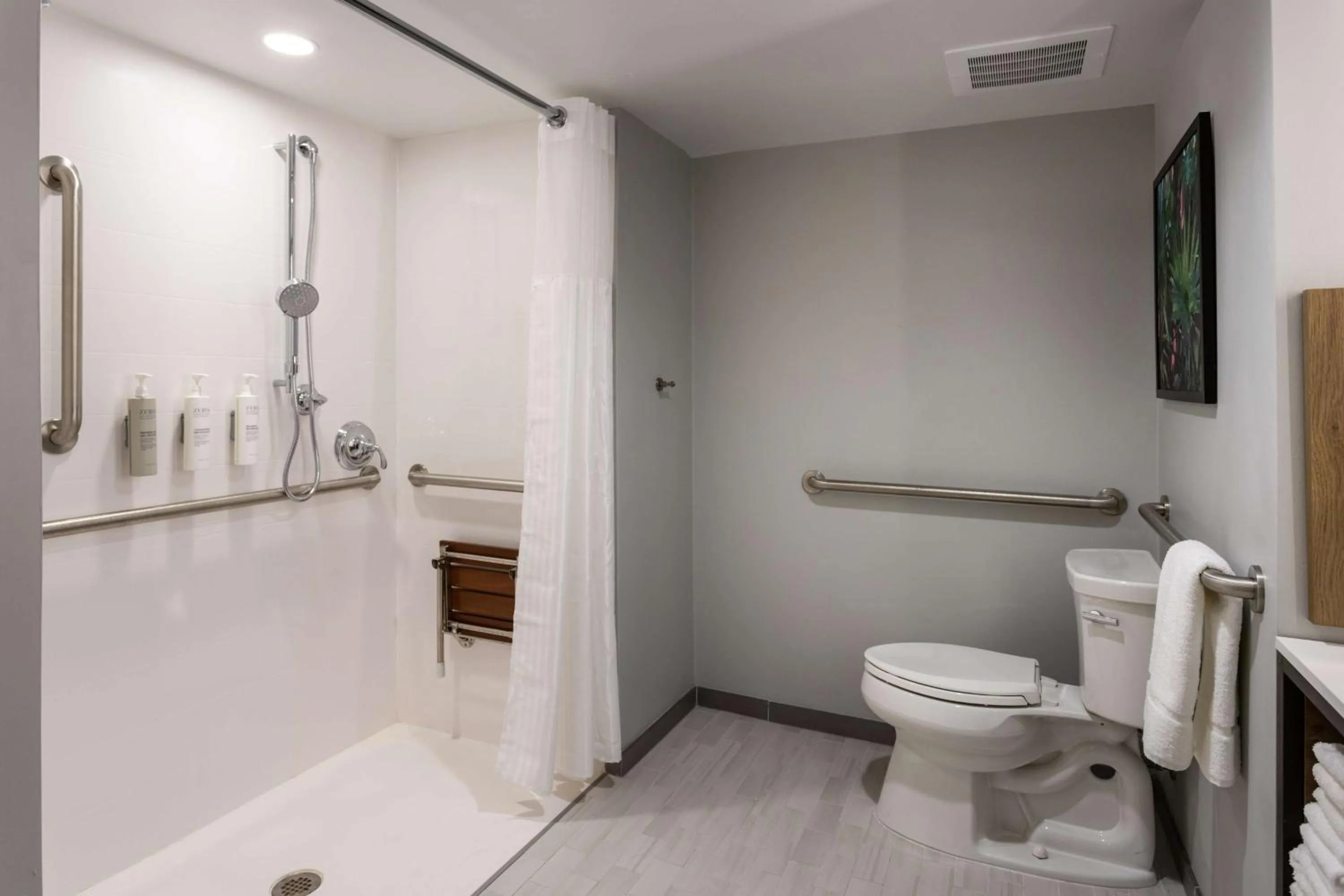 King Room with Roll-In Shower - Mobility Access in Hilton Garden Inn St Augustine-Historic District