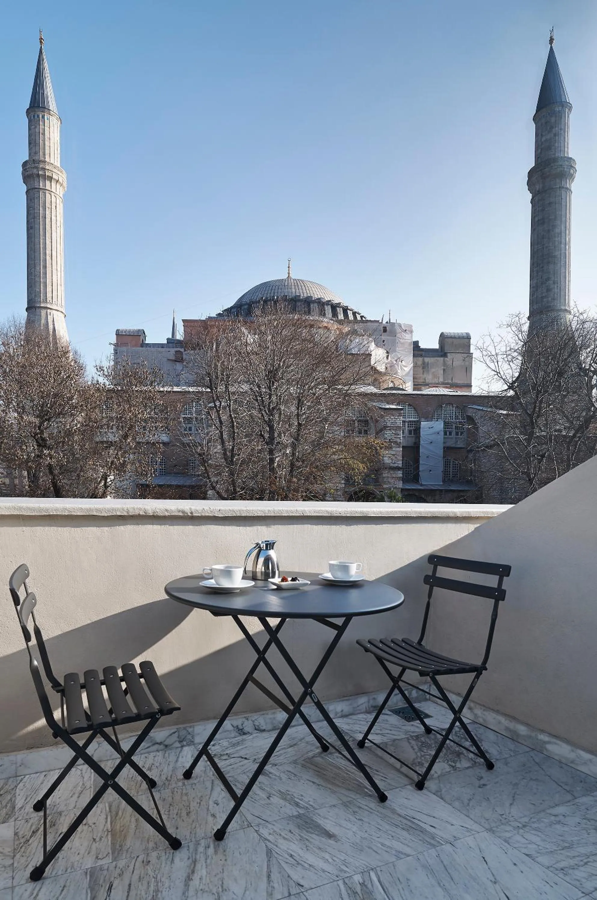 Grand Deluxe Double Room with Balcony in Hotel Saint Sophia