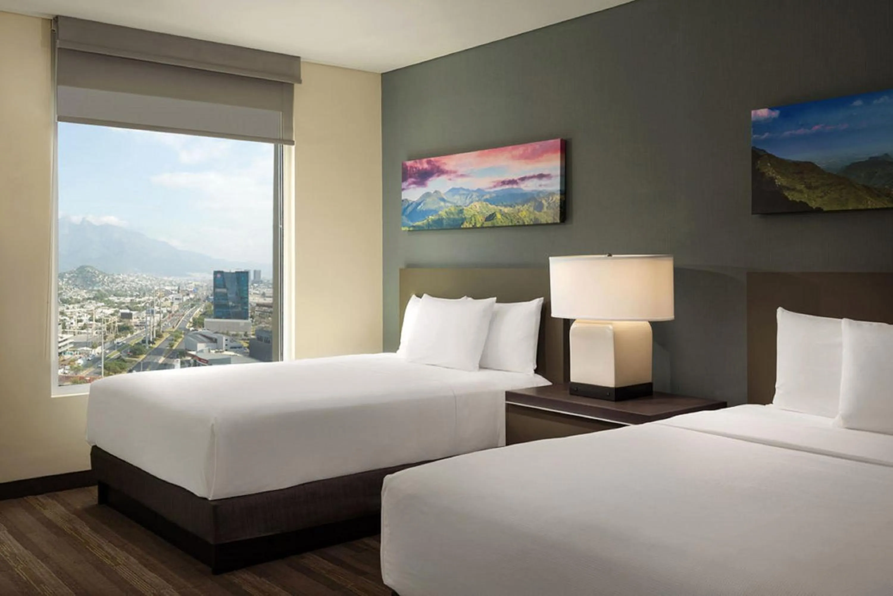Den Guestroom with Two Queen Beds in Hyatt House Monterrey Valle San Pedro