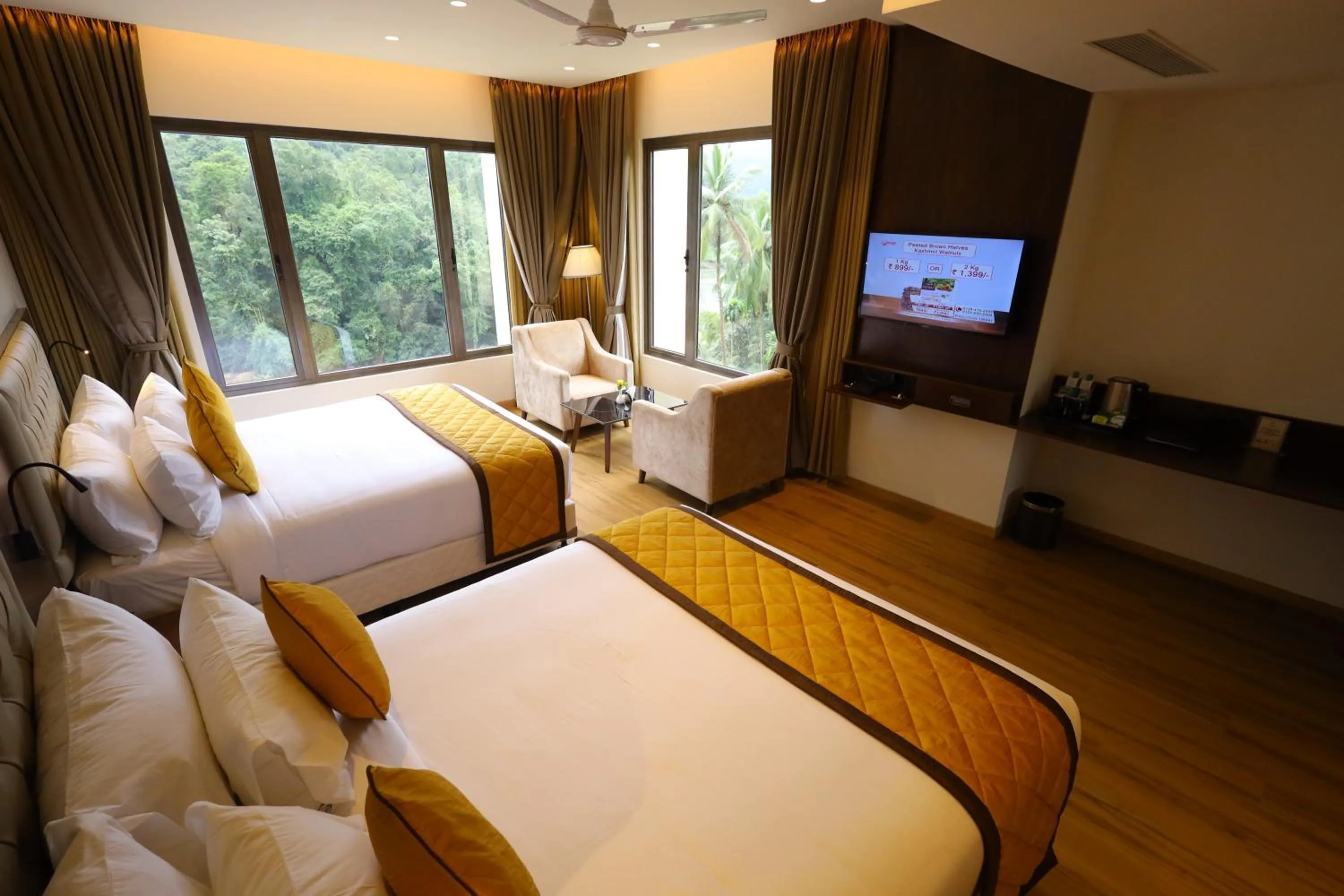 Premium Quad Room in The Aurum Subrahmanya