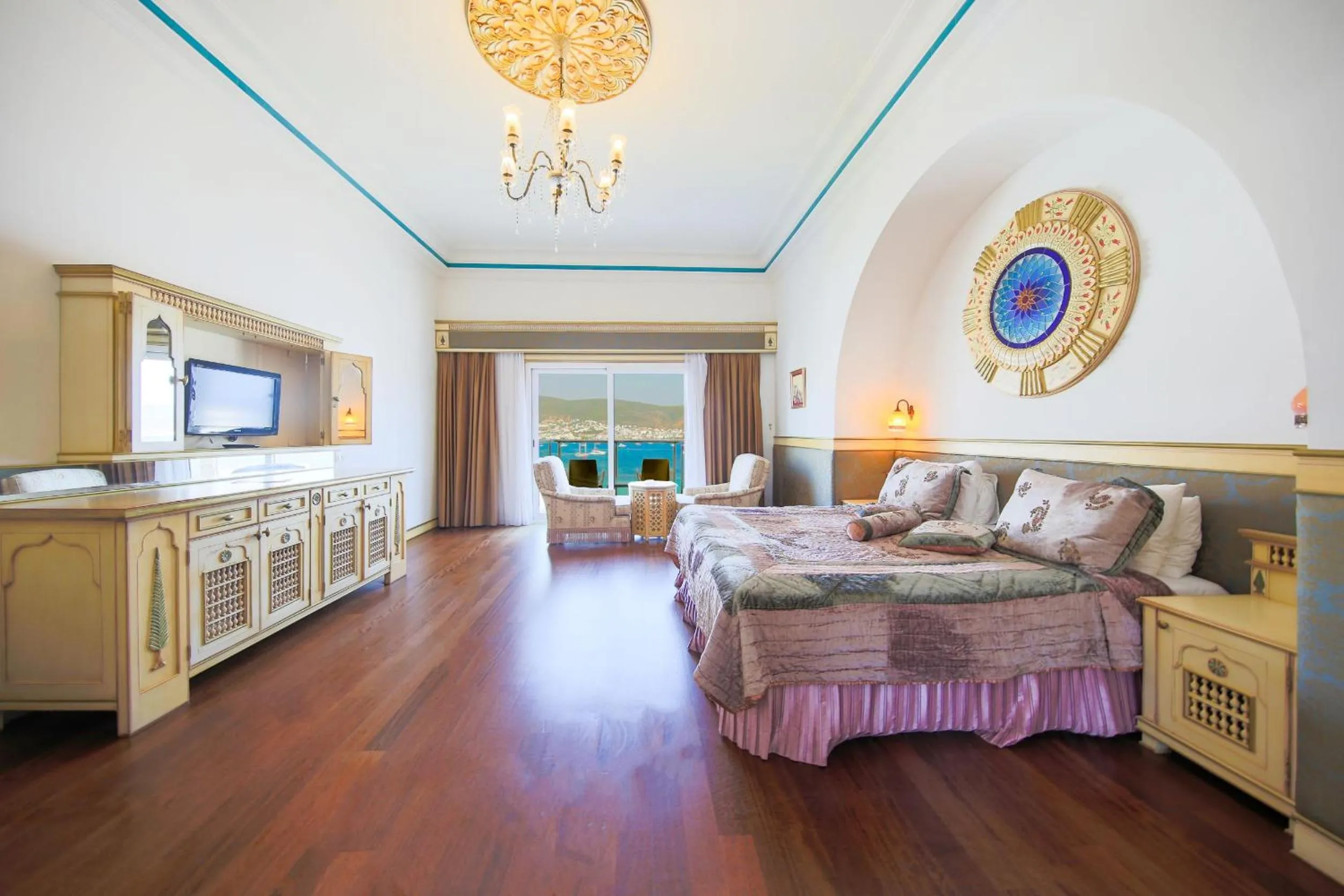 King Suite with Sea View in Salmakis Resort & Spa