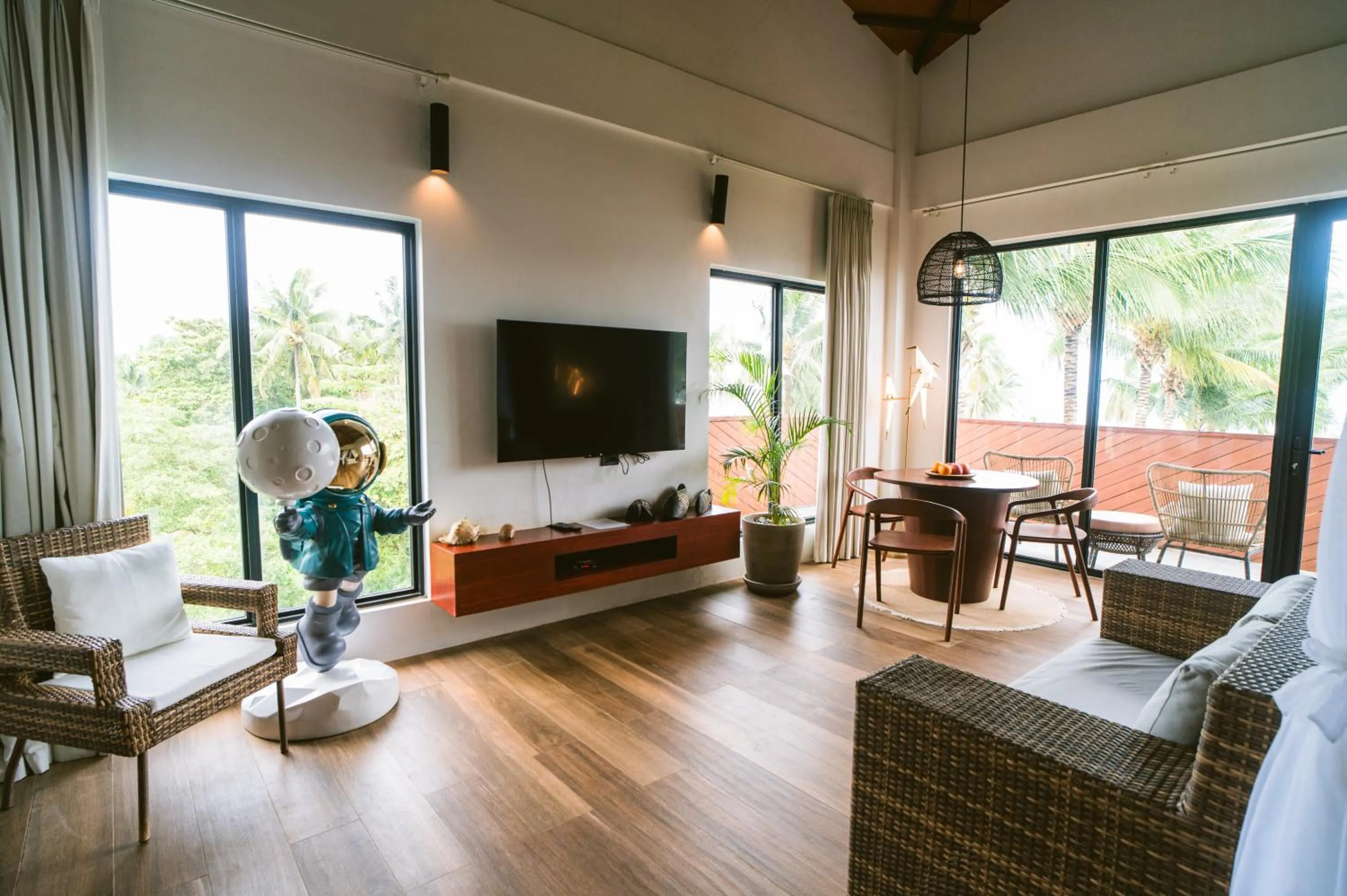 Presidential Suite with Ocean View in Nacpan Beach Resort Managed by H Hospitality Group