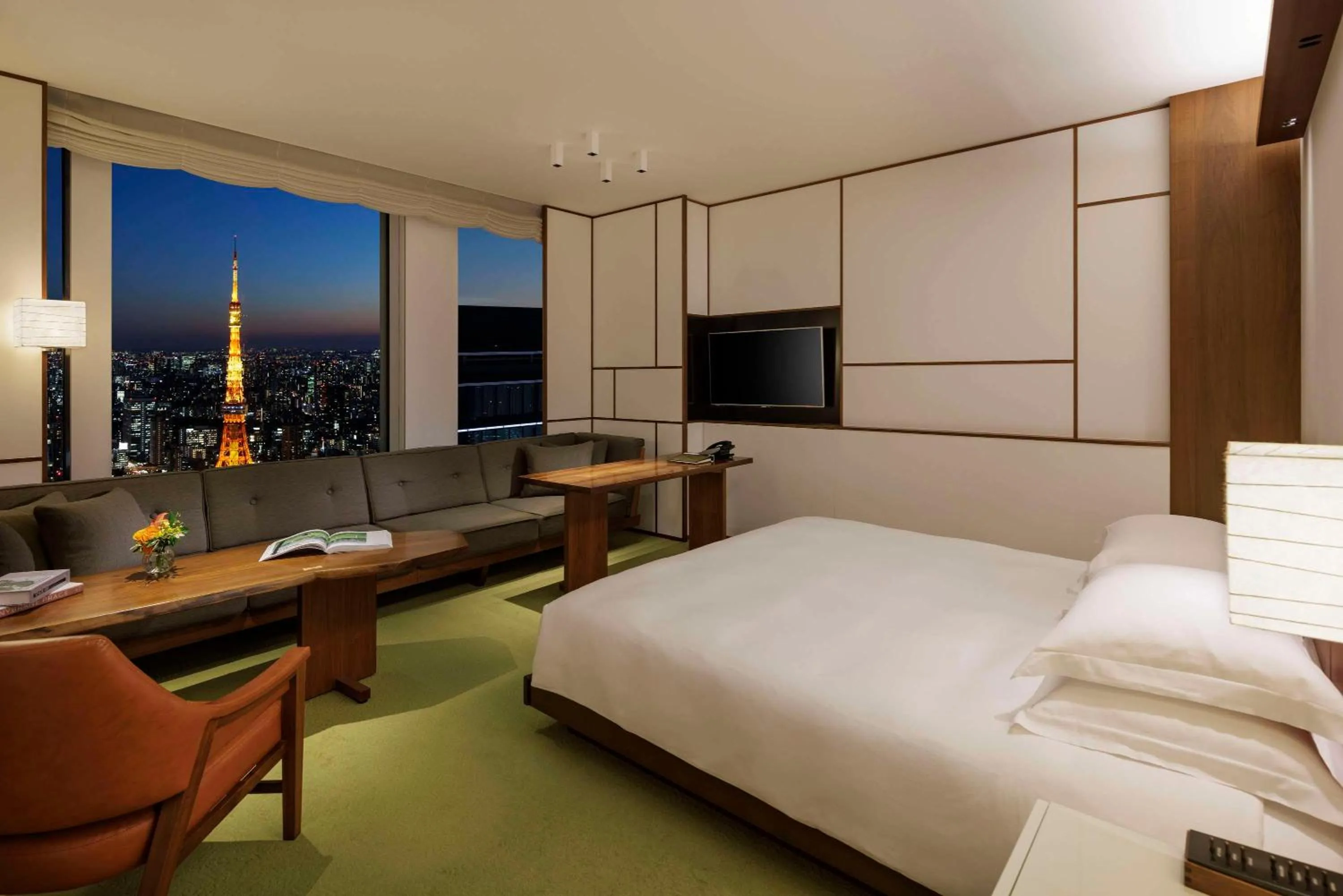 King Room with View in Andaz Tokyo - A Concept by Hyatt