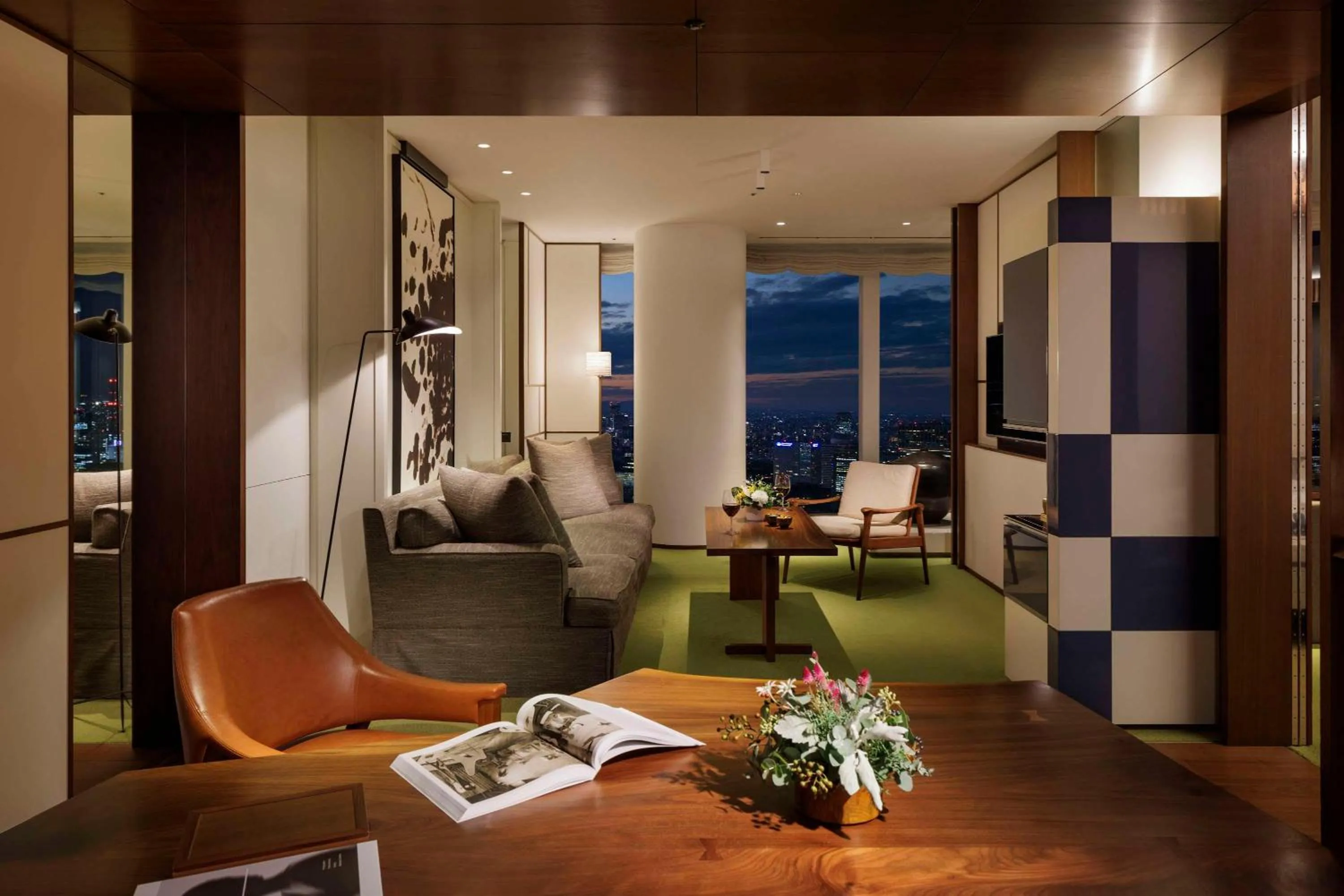 King Suite with Two King Beds and City View in Andaz Tokyo - A Concept by Hyatt