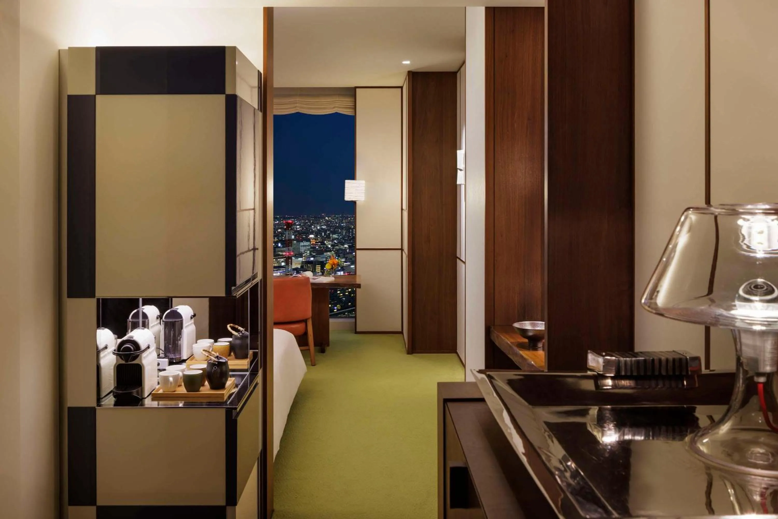 Double Room with Two Single Beds and Tower View in Andaz Tokyo - A Concept by Hyatt