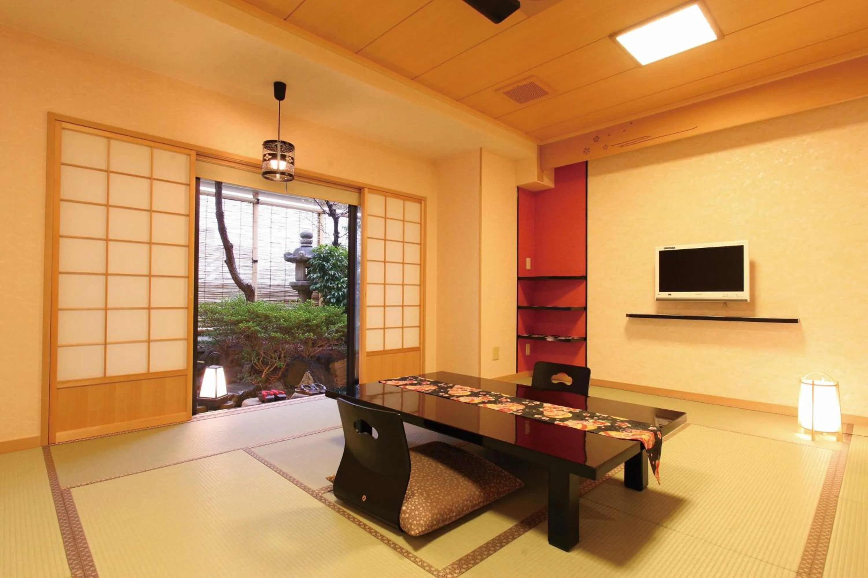 Japanese-Style Standard Room with Garden View in Matsui Honkan