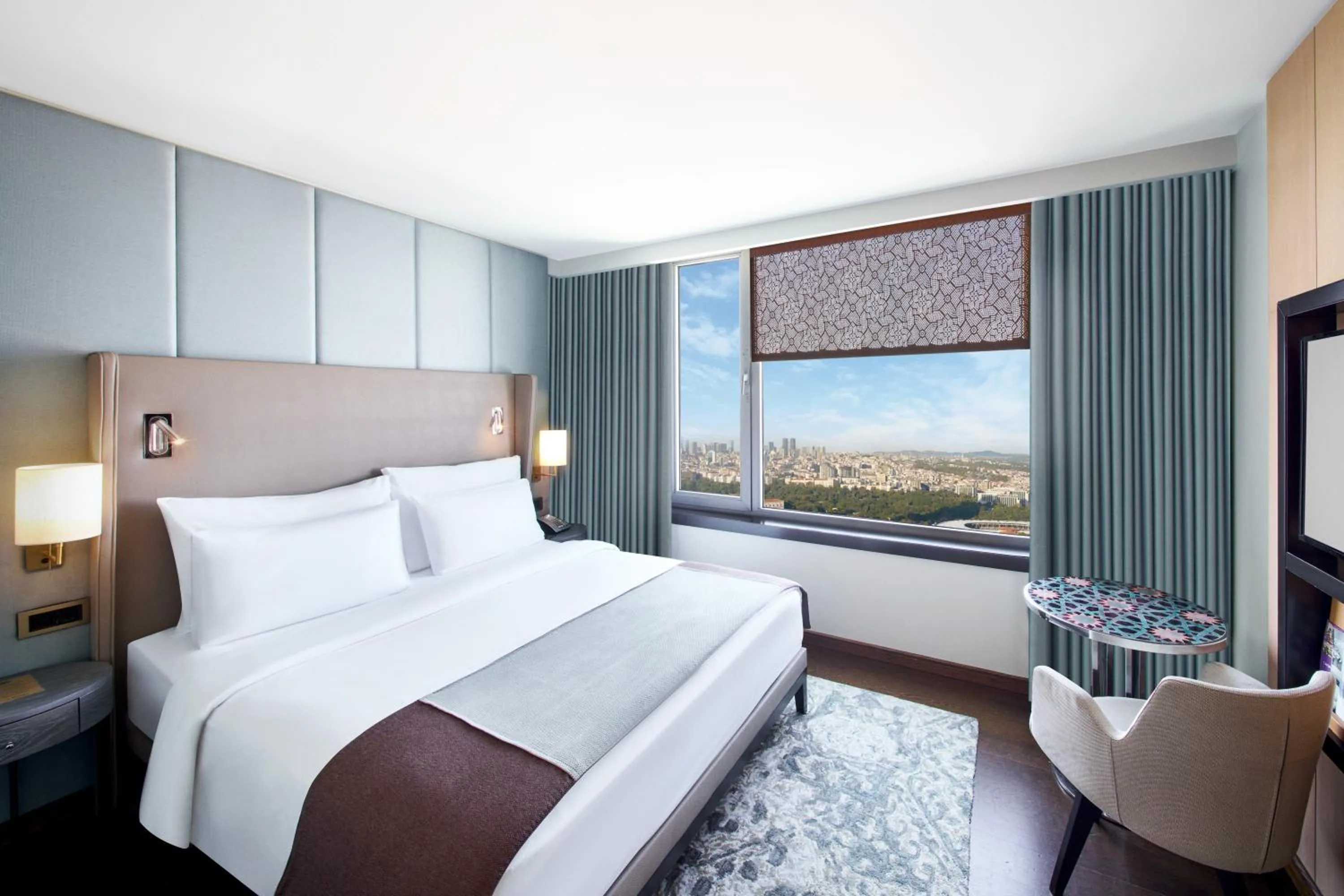 Club Corner Room City View with Lounge Access  in The Marmara Taksim