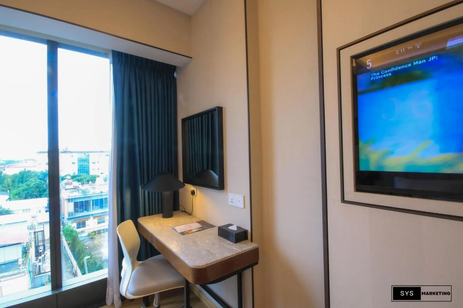 Superior Twin Room in Sayarsan Hotel Yangon