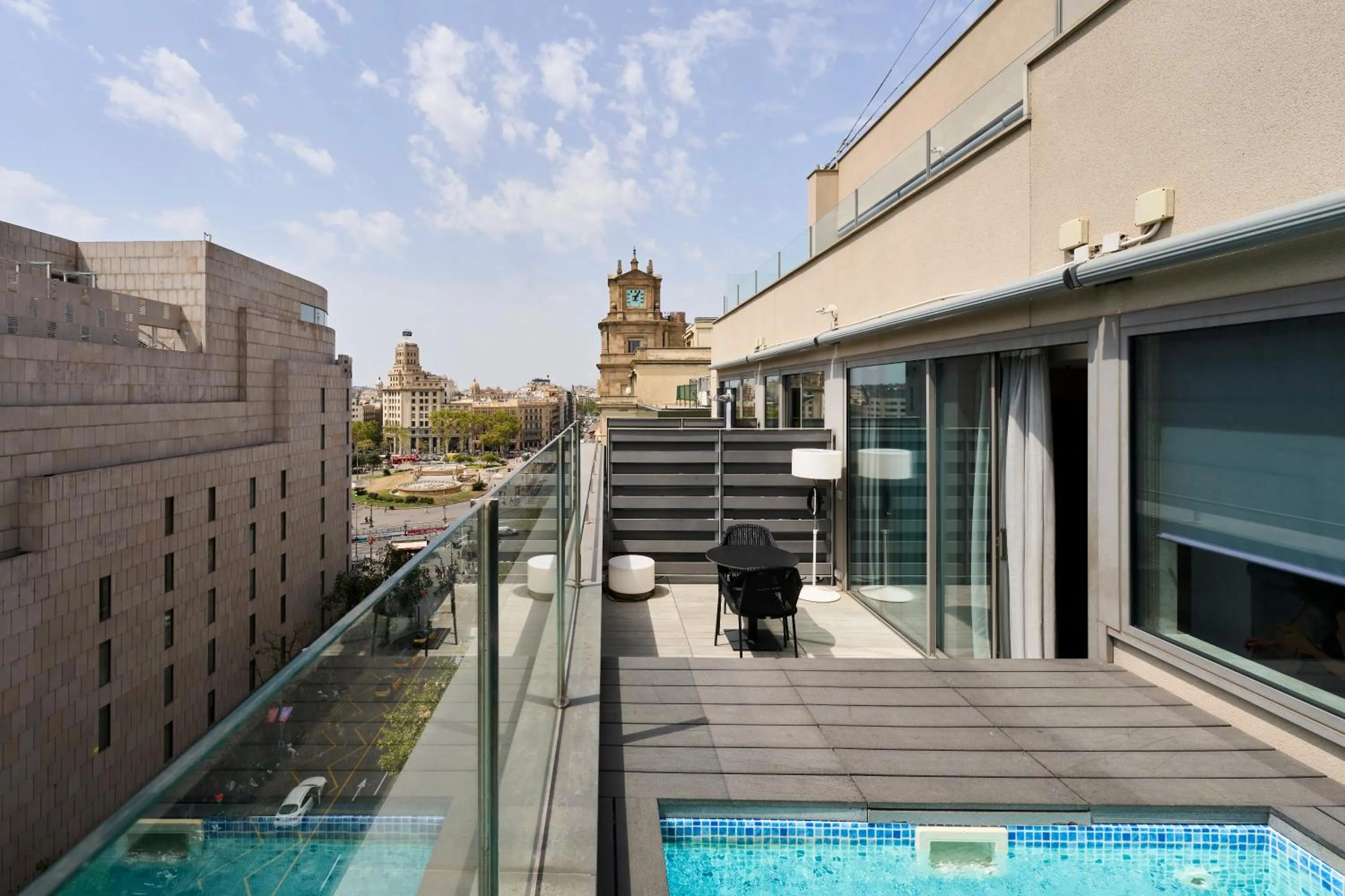 Superior Twin Room with Private Pool in Catalonia Square 4* Sup