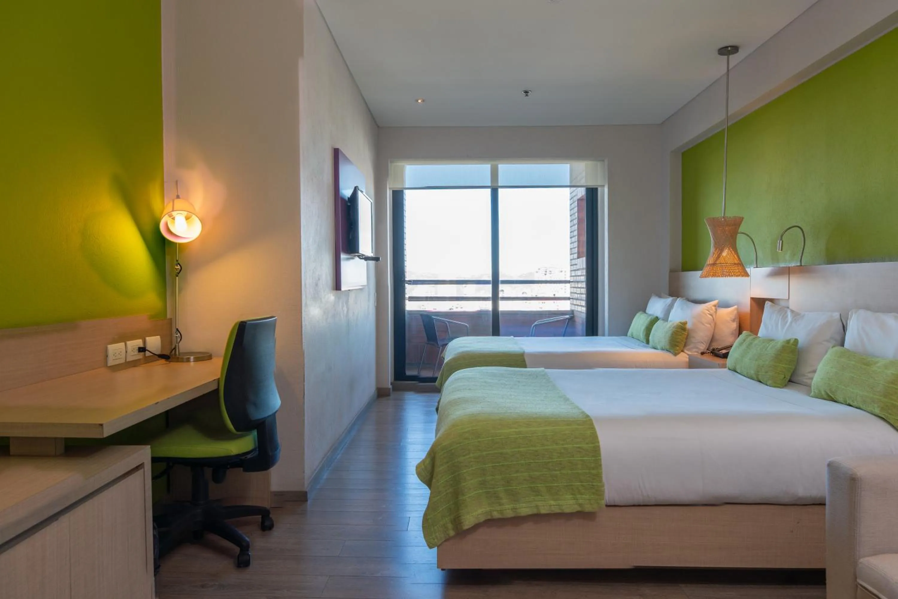 Twin Room in Hotel Bari Bucaramanga By OxoHotel