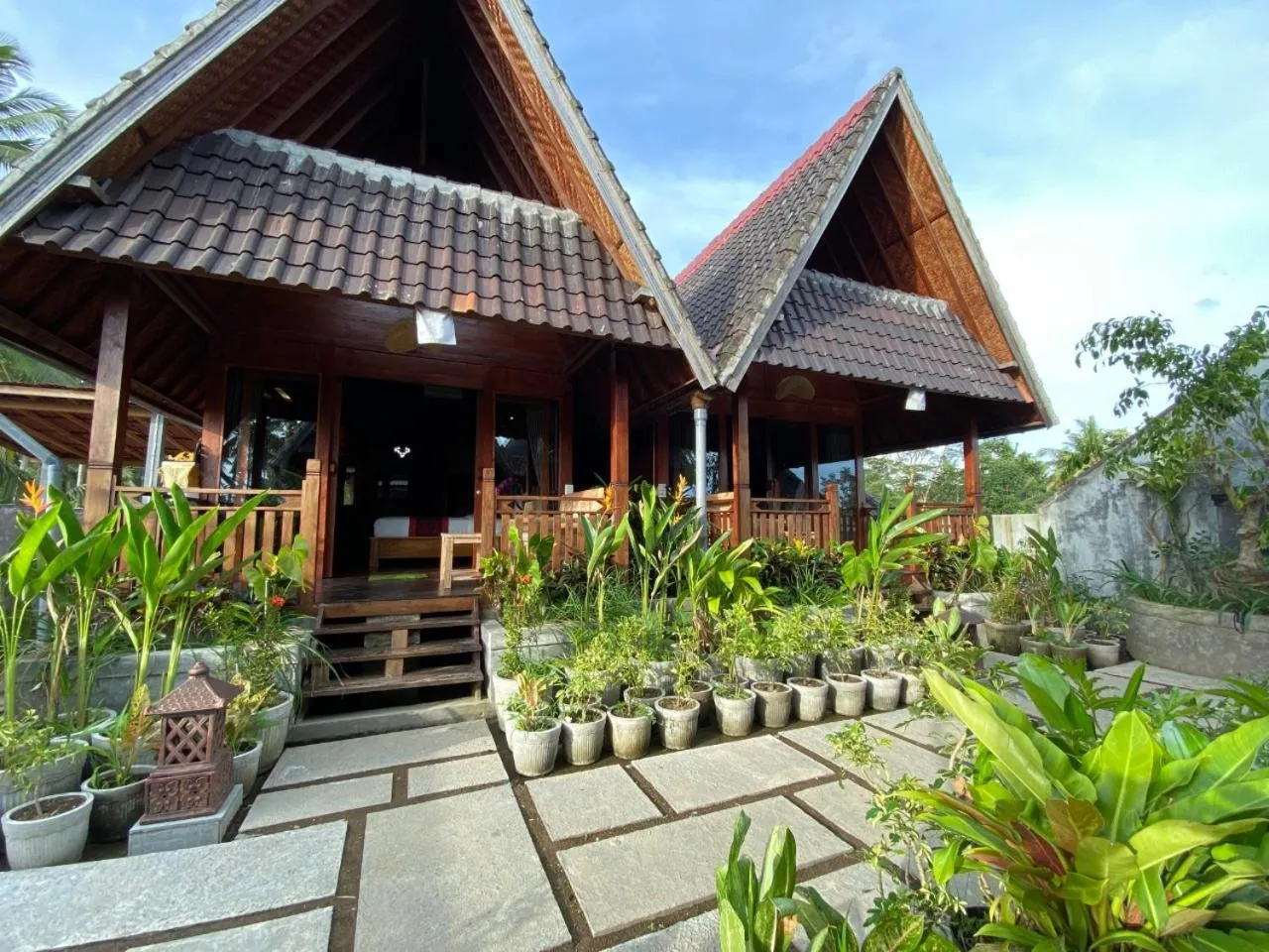 Wooden Deluxe Double Room  in Dupa Ubud