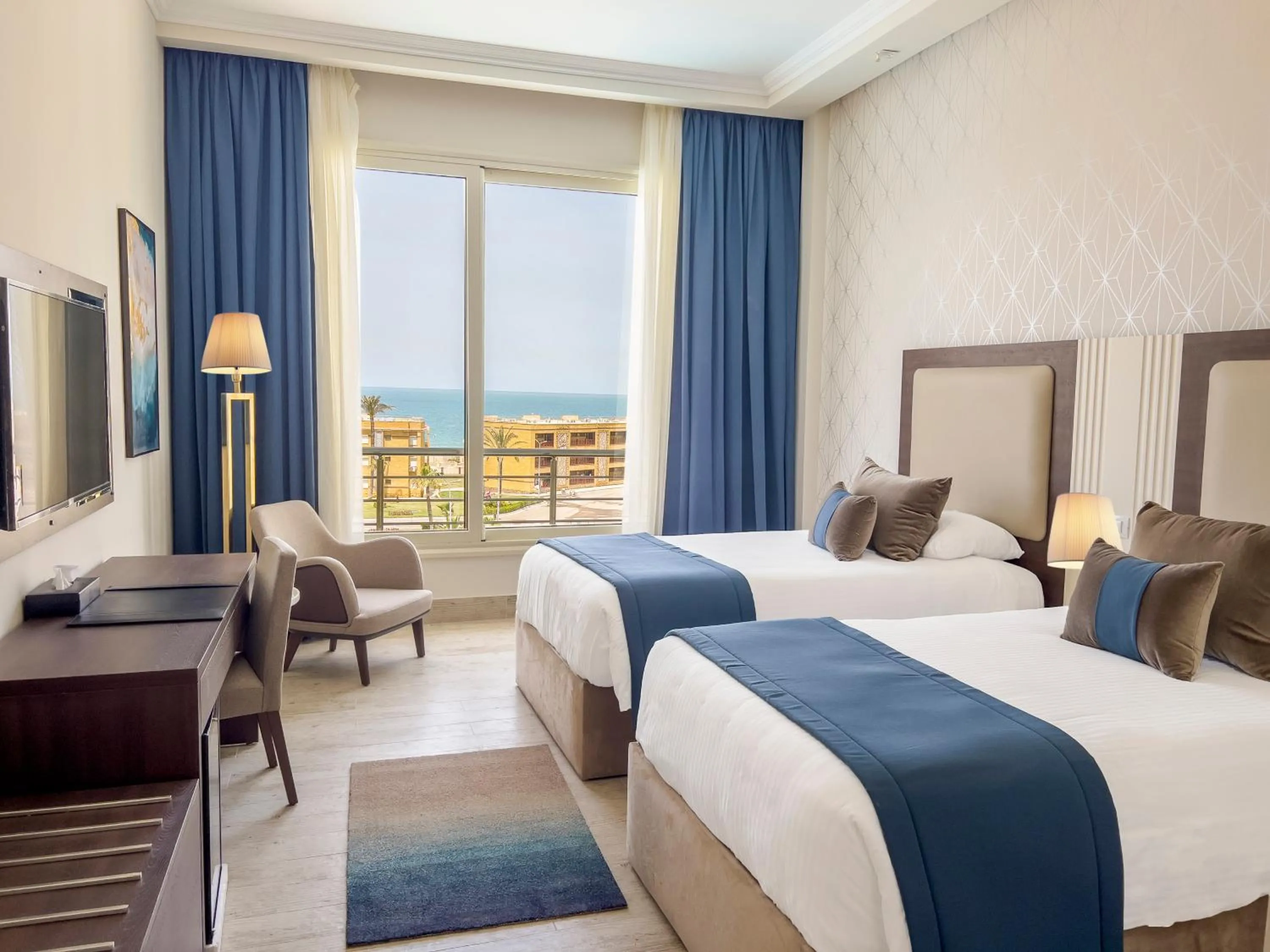Superior Twin Room in Helnan Mamoura Hotel & Events Center