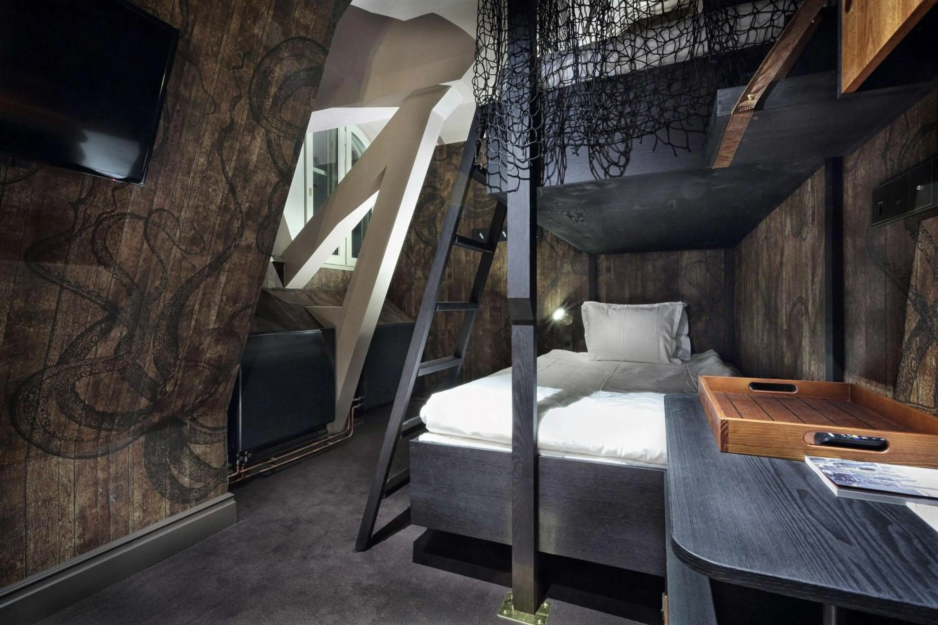 Standard Twin Room with Bunk Beds in Stora Hotellet; BW Premier Collection