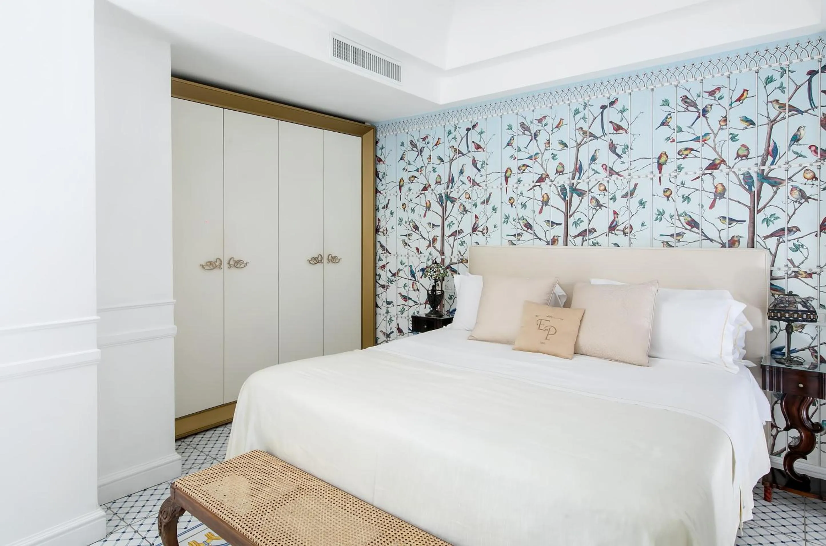 Deluxe Double or Twin Room with Garden View in Luxury Villa Excelsior Parco