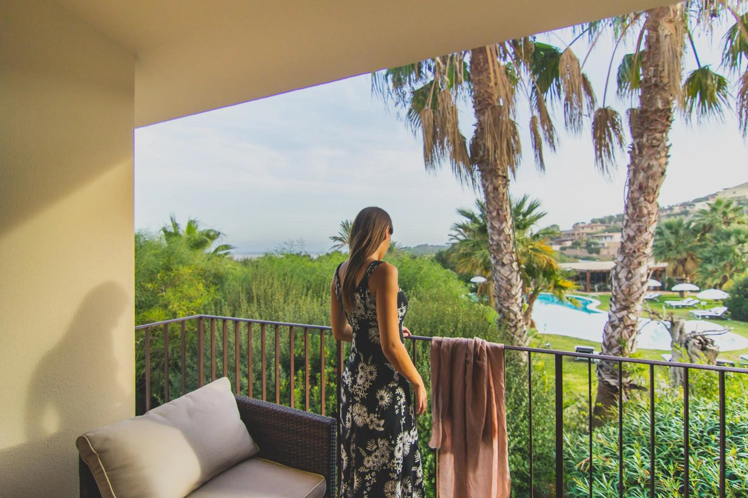 Suite with Pool View in Hotel Aquadulci