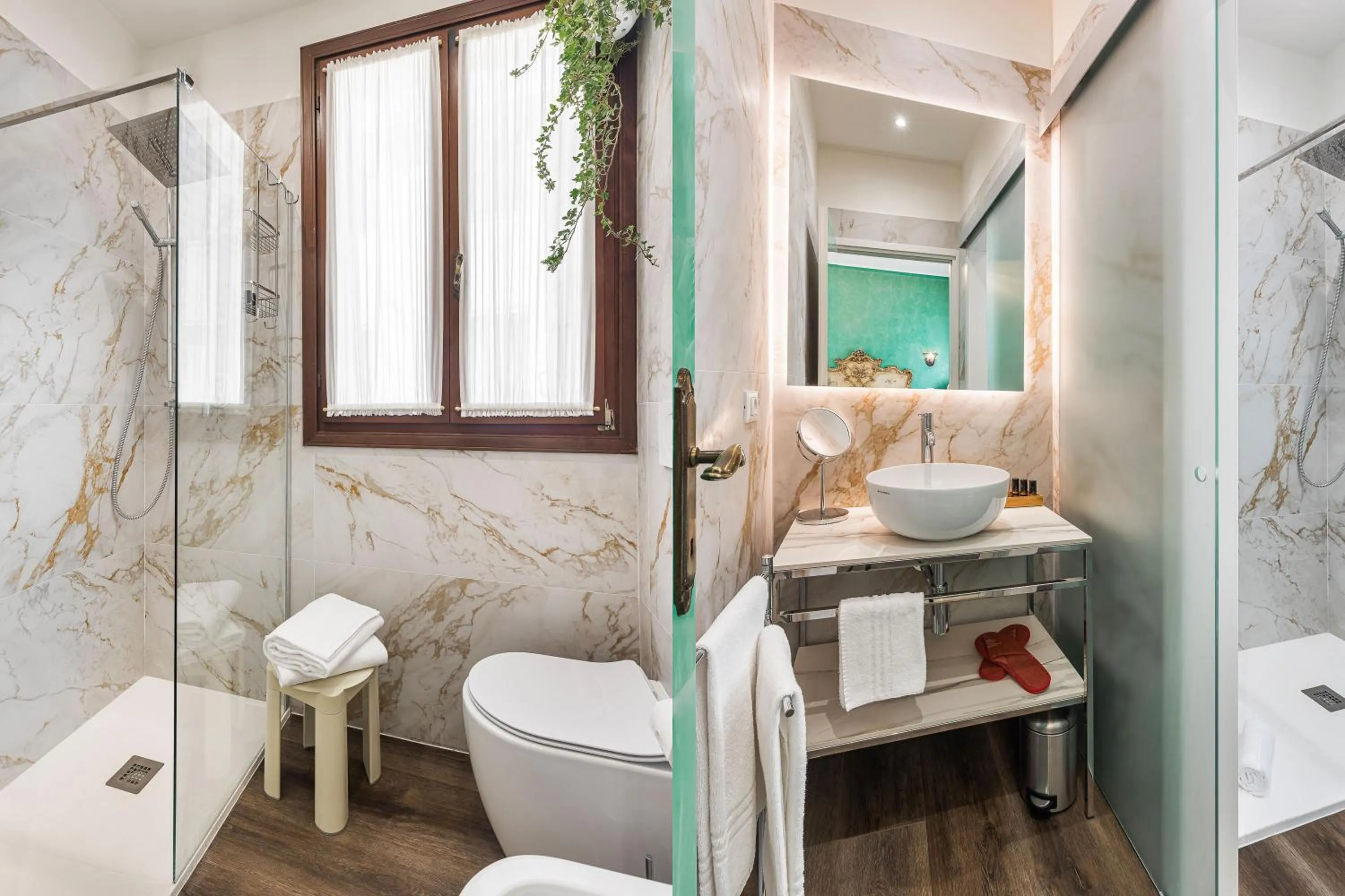 Deluxe Double Room with Canal View in Hotel Ca' Alvise