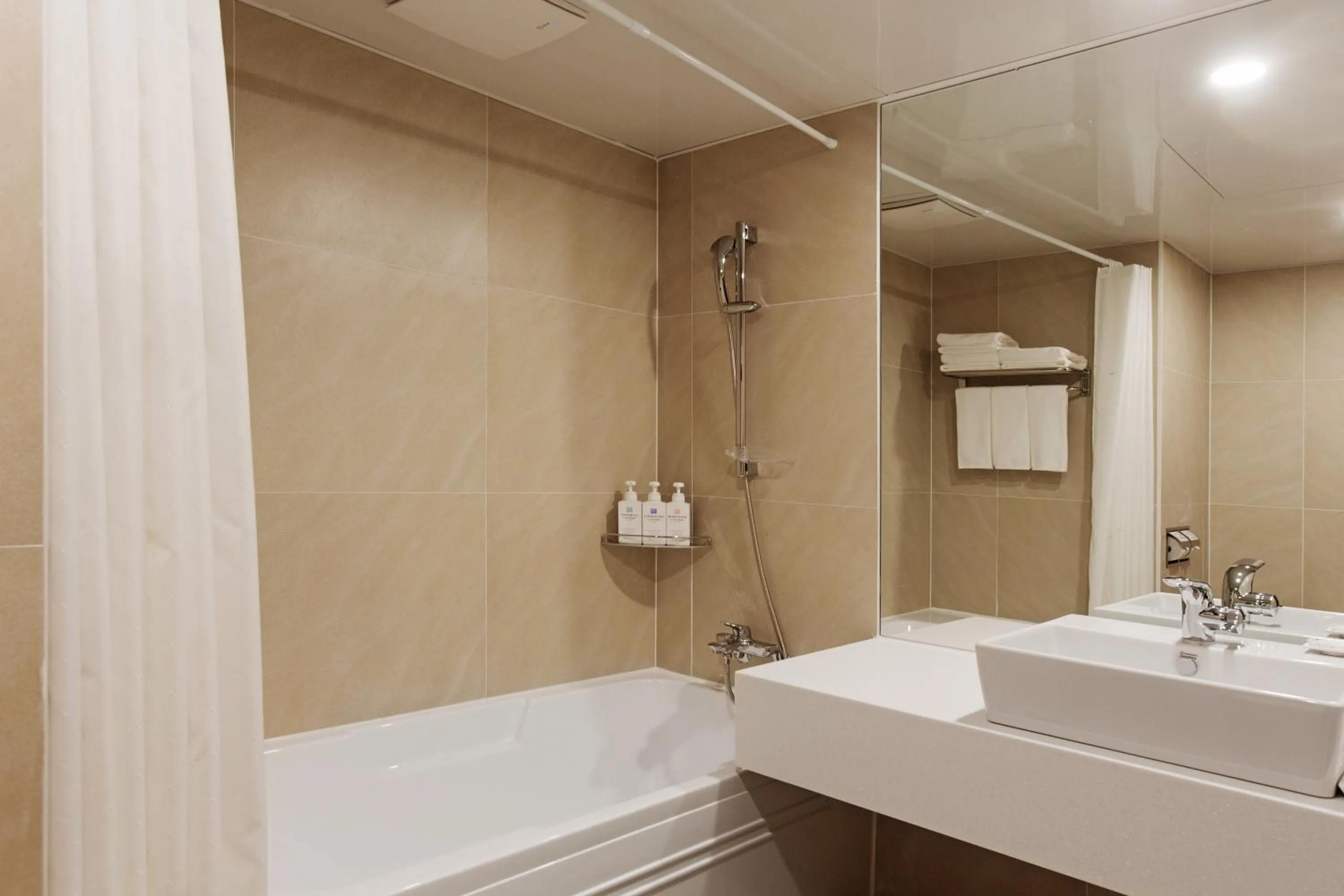 Standard Twin Room with City View in Hotel Adela