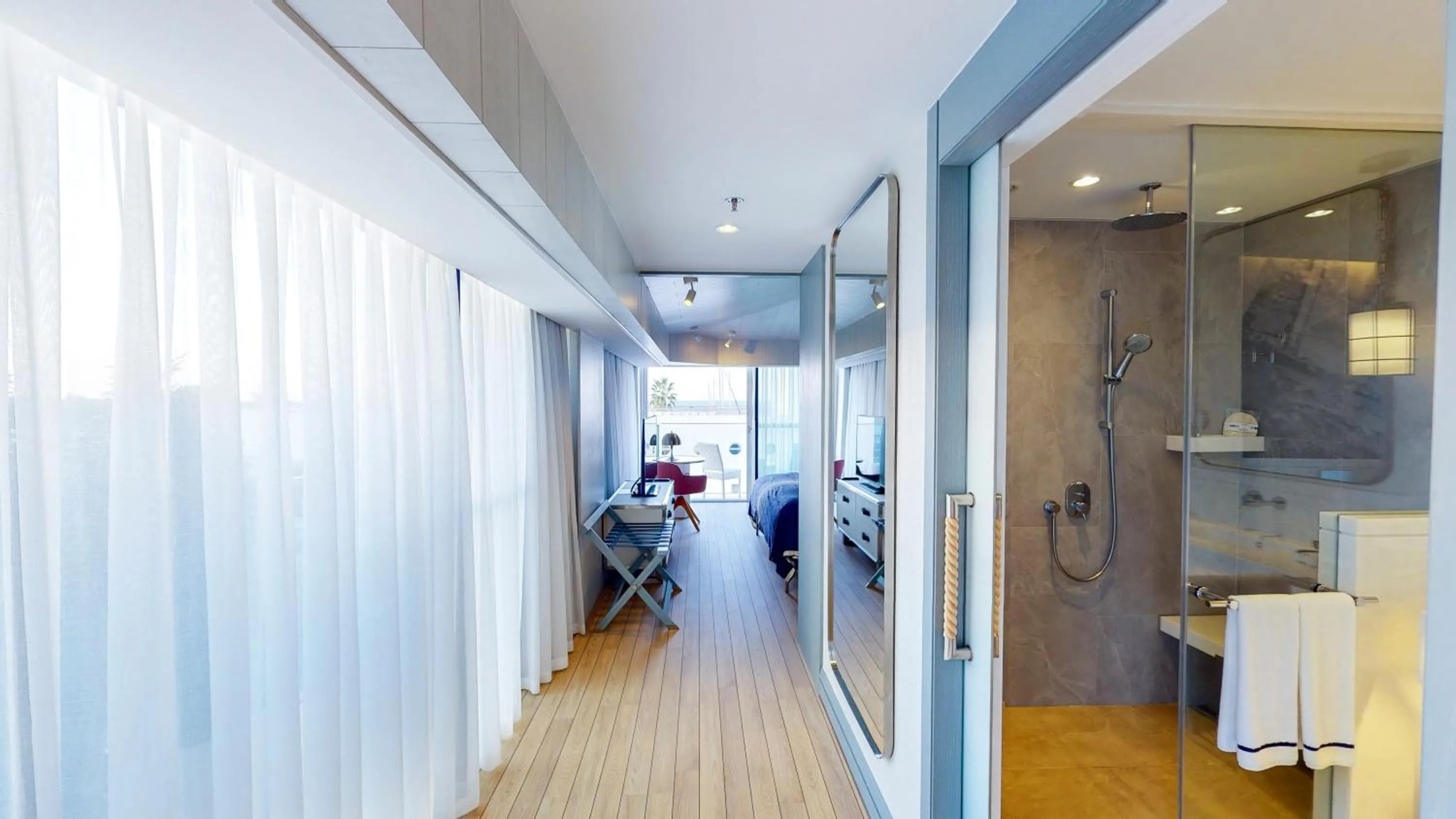 Suite with Balcony - single occupancy in Karpaz Gate Marina Hotel