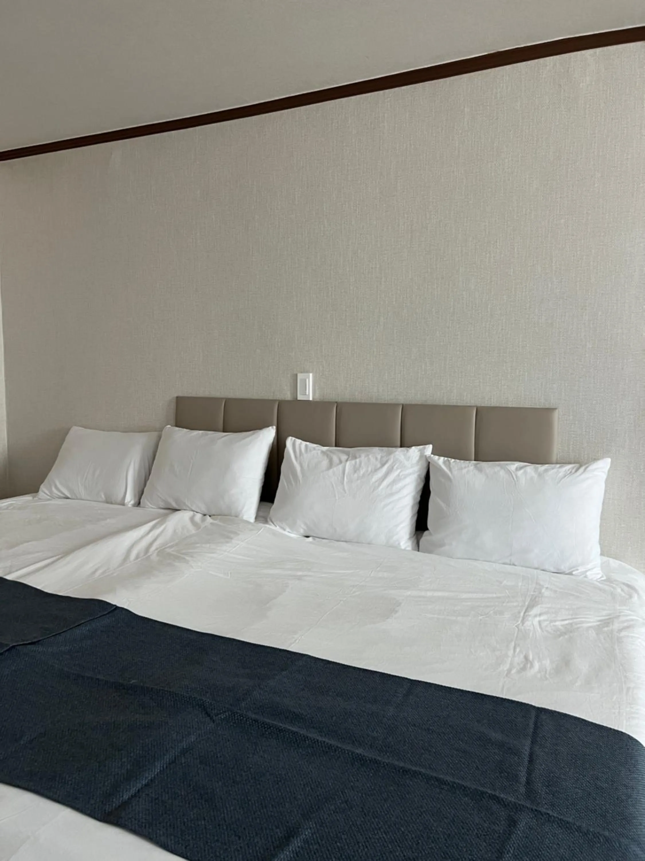 Large Twin Room in Bricks Stay Jeju City & Aiport