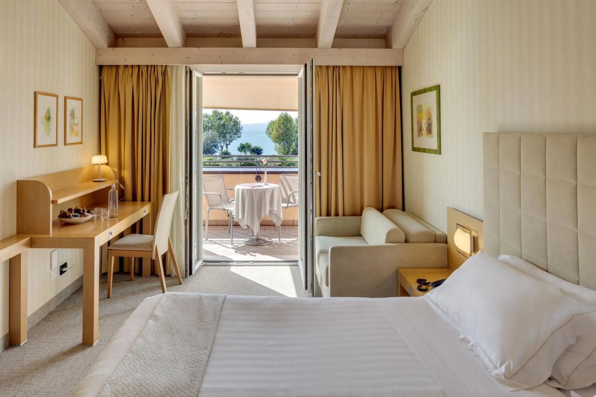 Comfort Double or Twin Room with Balcony and Lake View in Hotel Caesius Thermae & Spa Resort