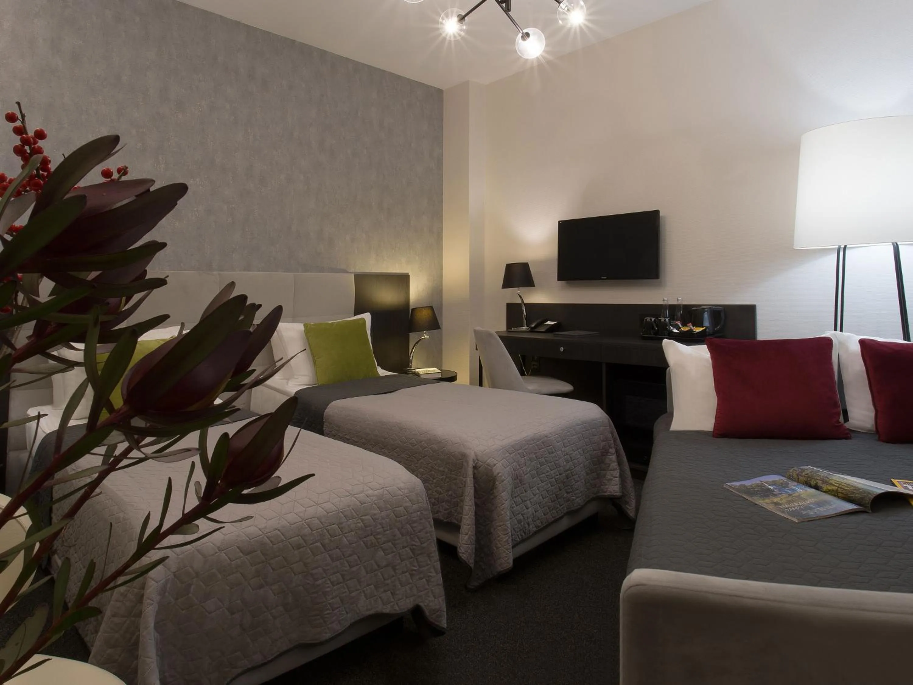 Standard Twin or Double Room with Sofa bed in Hotel Atrium