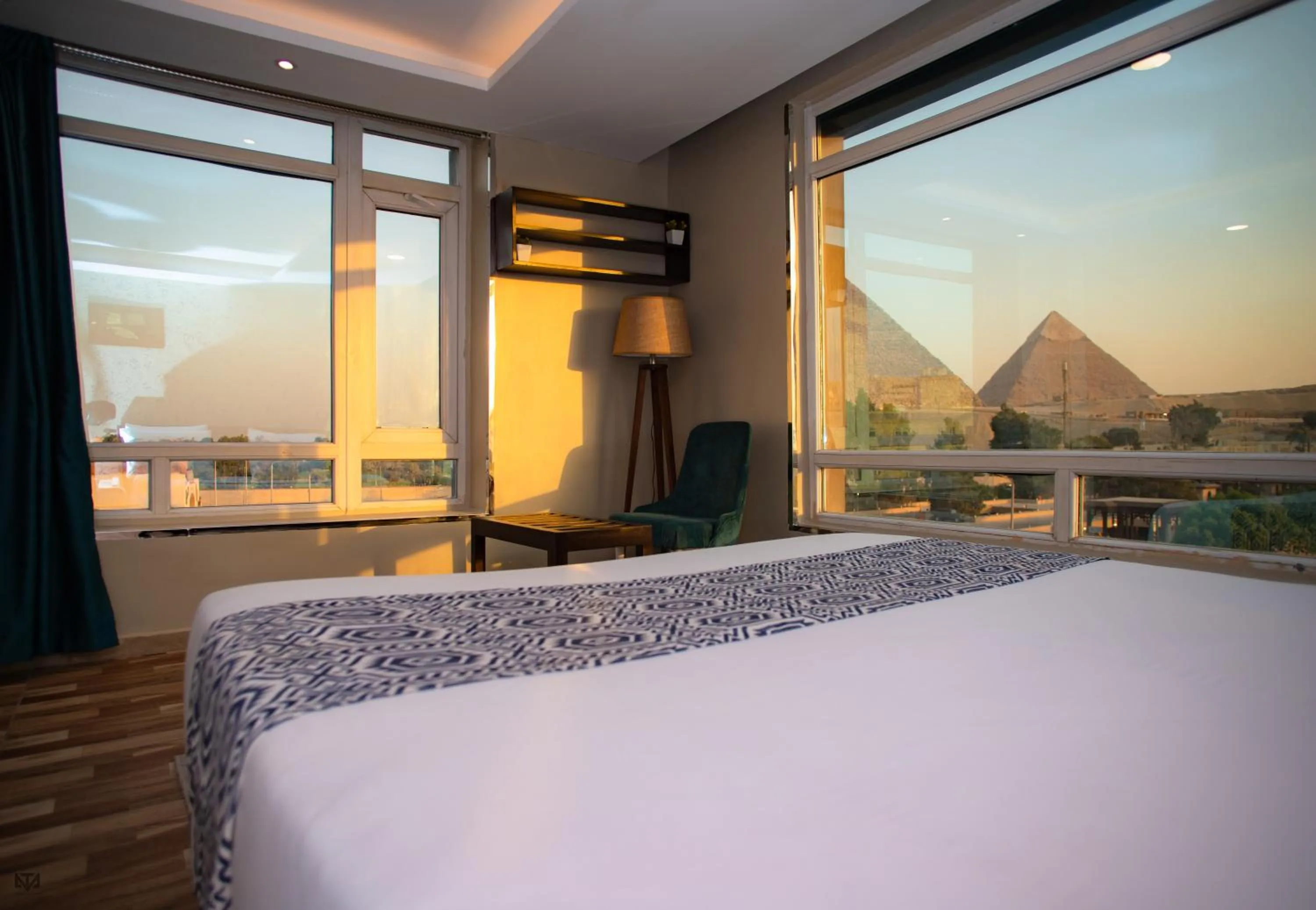 King Room in Turquoise Pyramids & Grand Egyptian museum view Hotel