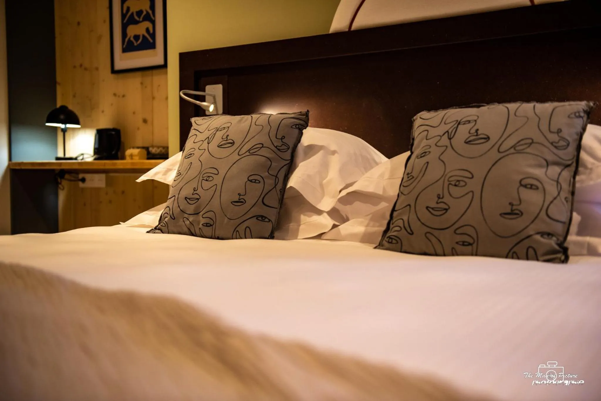 Twin Room in Logis Hôtel Altitude et Spa Pierre-Percée