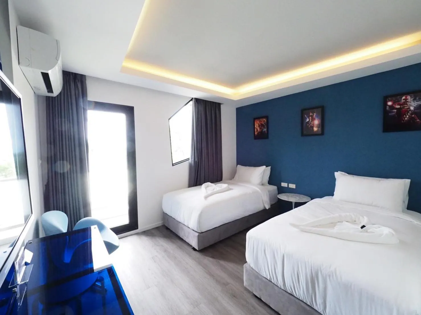 Standard Twin Room with Balcony - single occupancy in Stardust Boutique Hotel