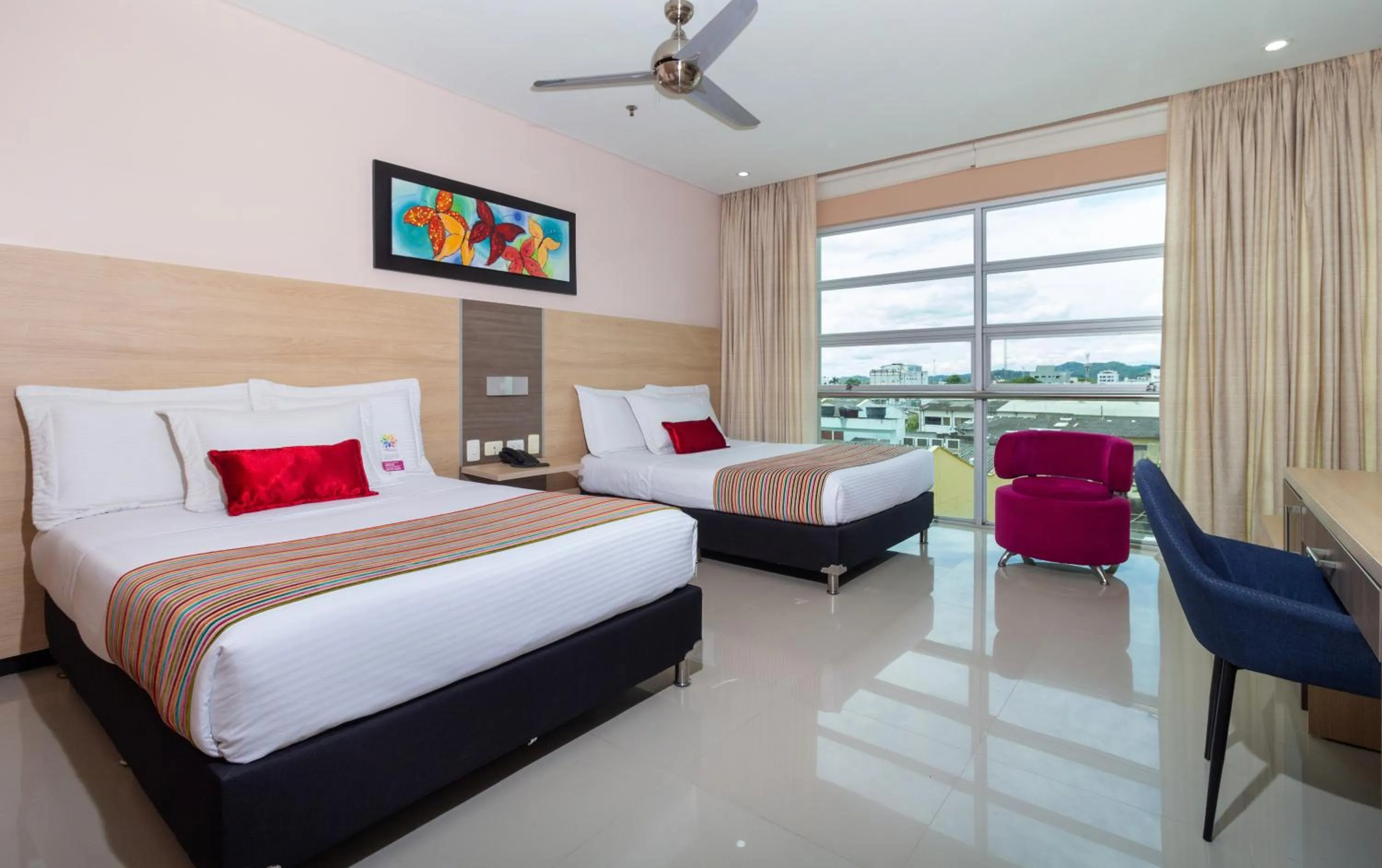 Twin Room in Hotel Baroca