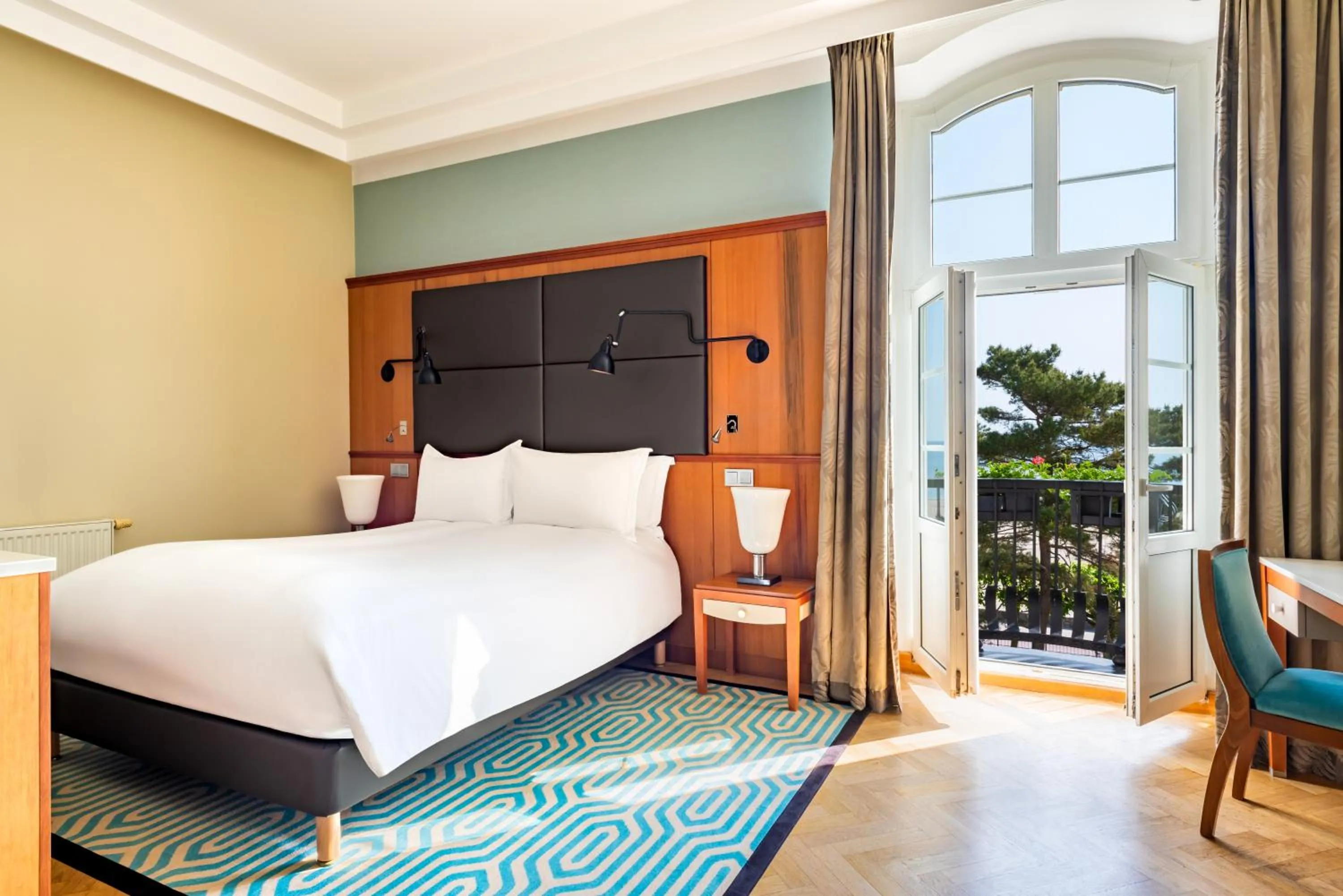 Luxury Double Room with Balcony - Sea Side in Sofitel Grand Sopot