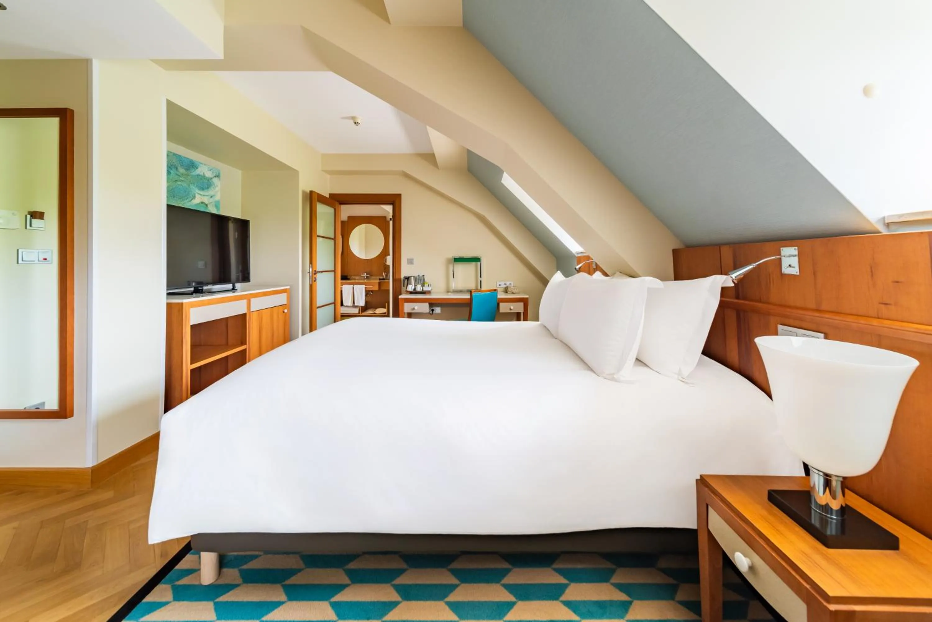 Classic Attic Double Room - Park Side in Sofitel Grand Sopot