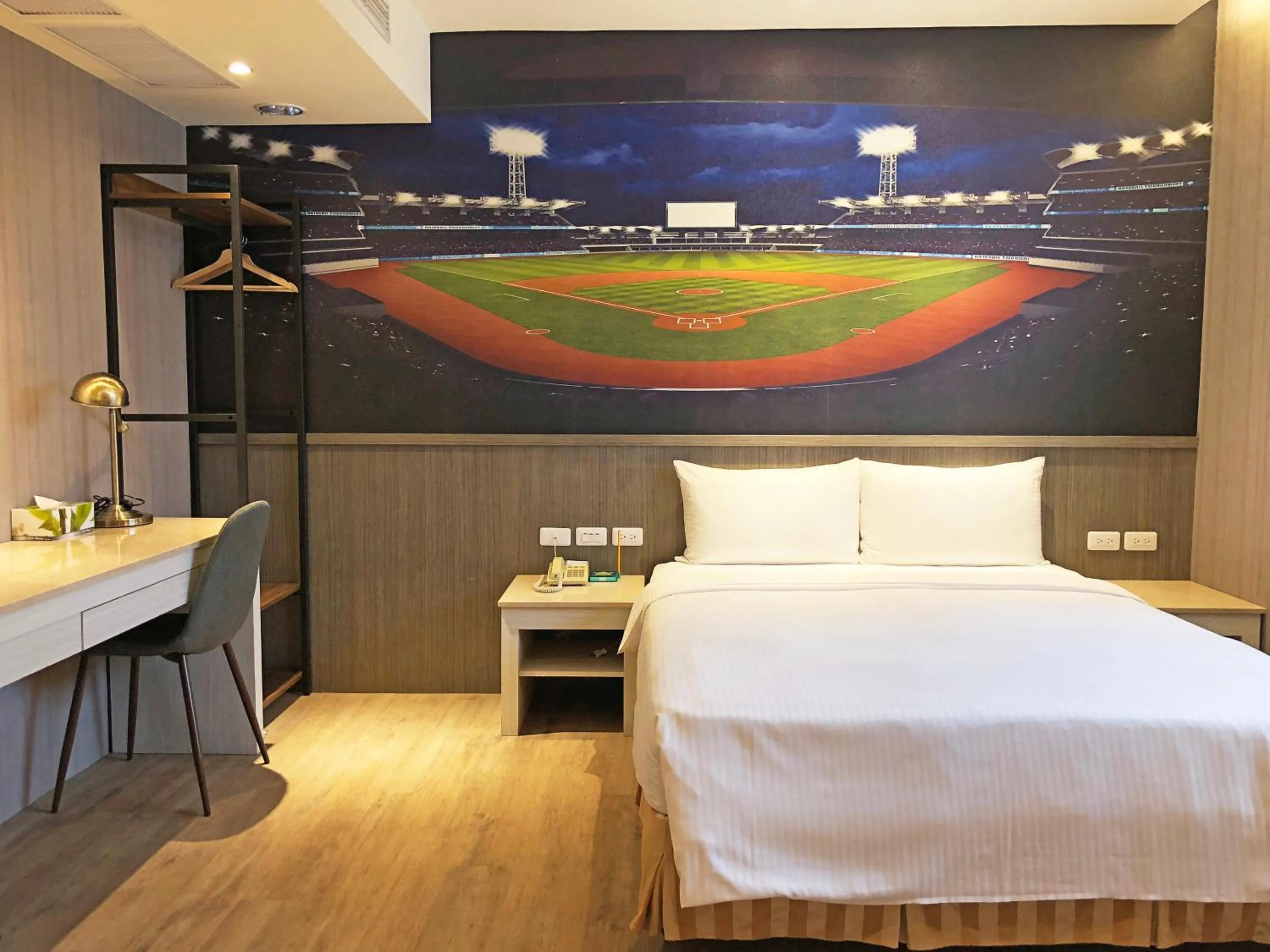 Business Double Room in La Hotel-Baseball Theme Hall