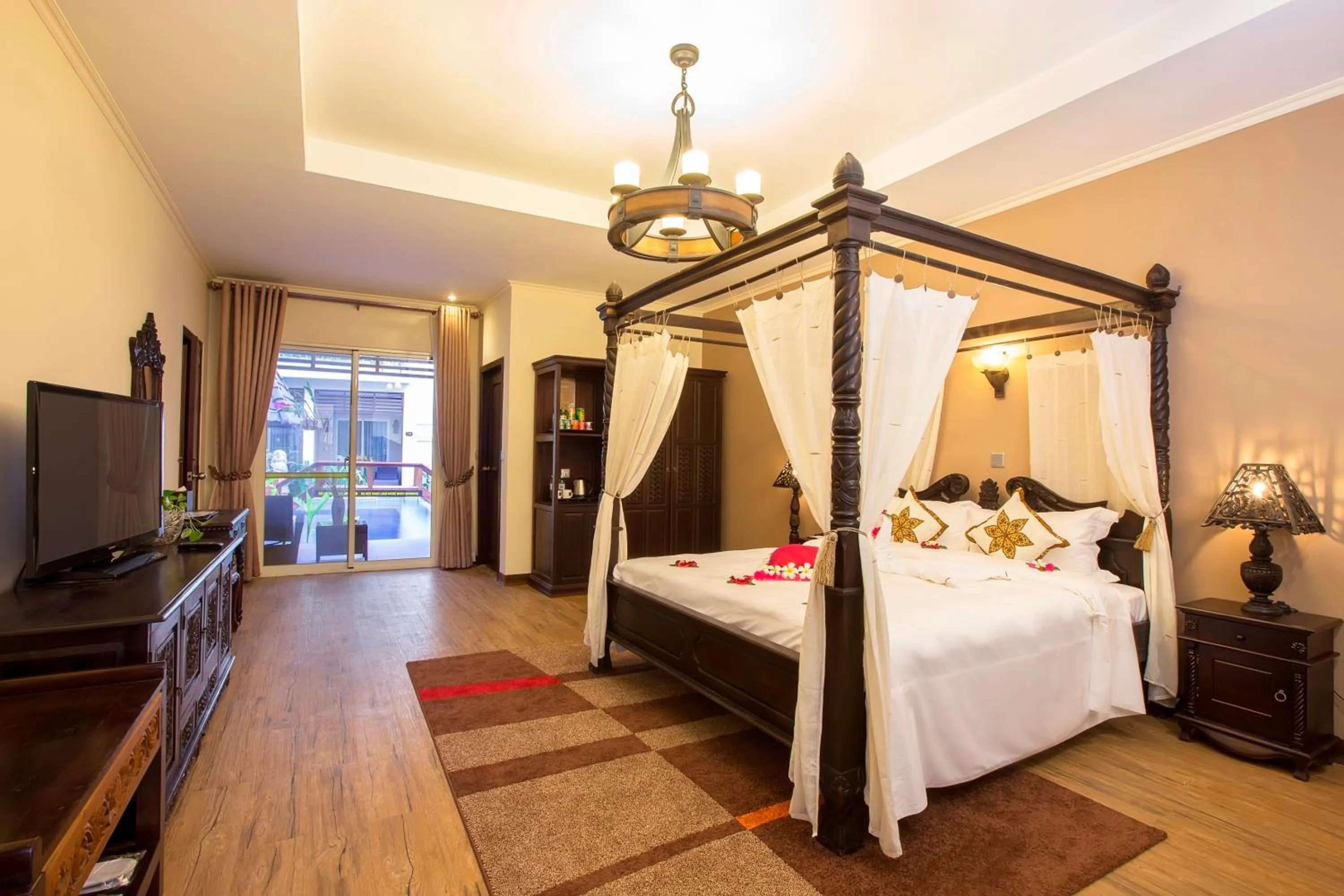 Deluxe Double Room with Balcony in Bali Hotel