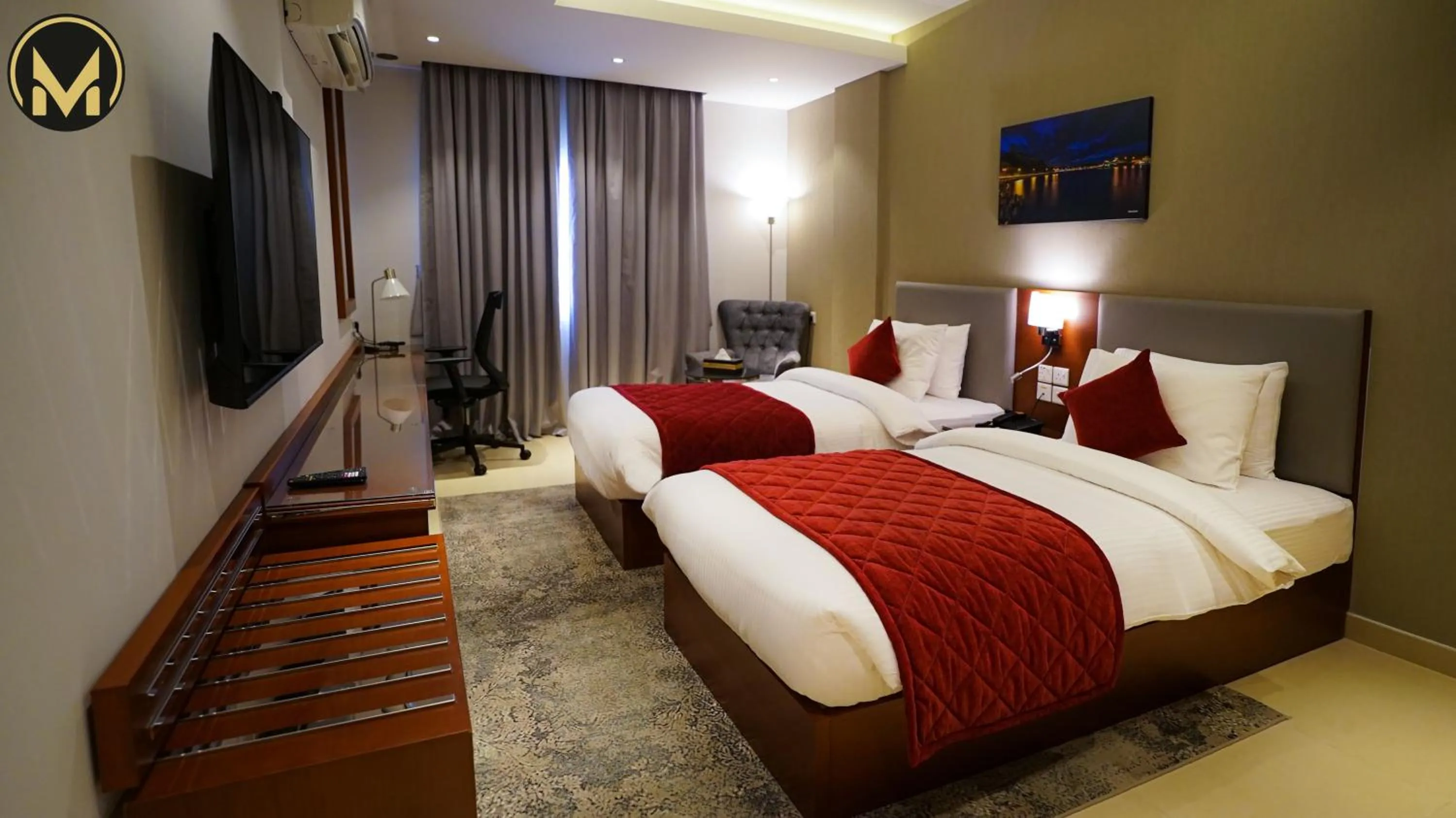 Double or Twin Room with View - single occupancy in Muscat Express Hotel