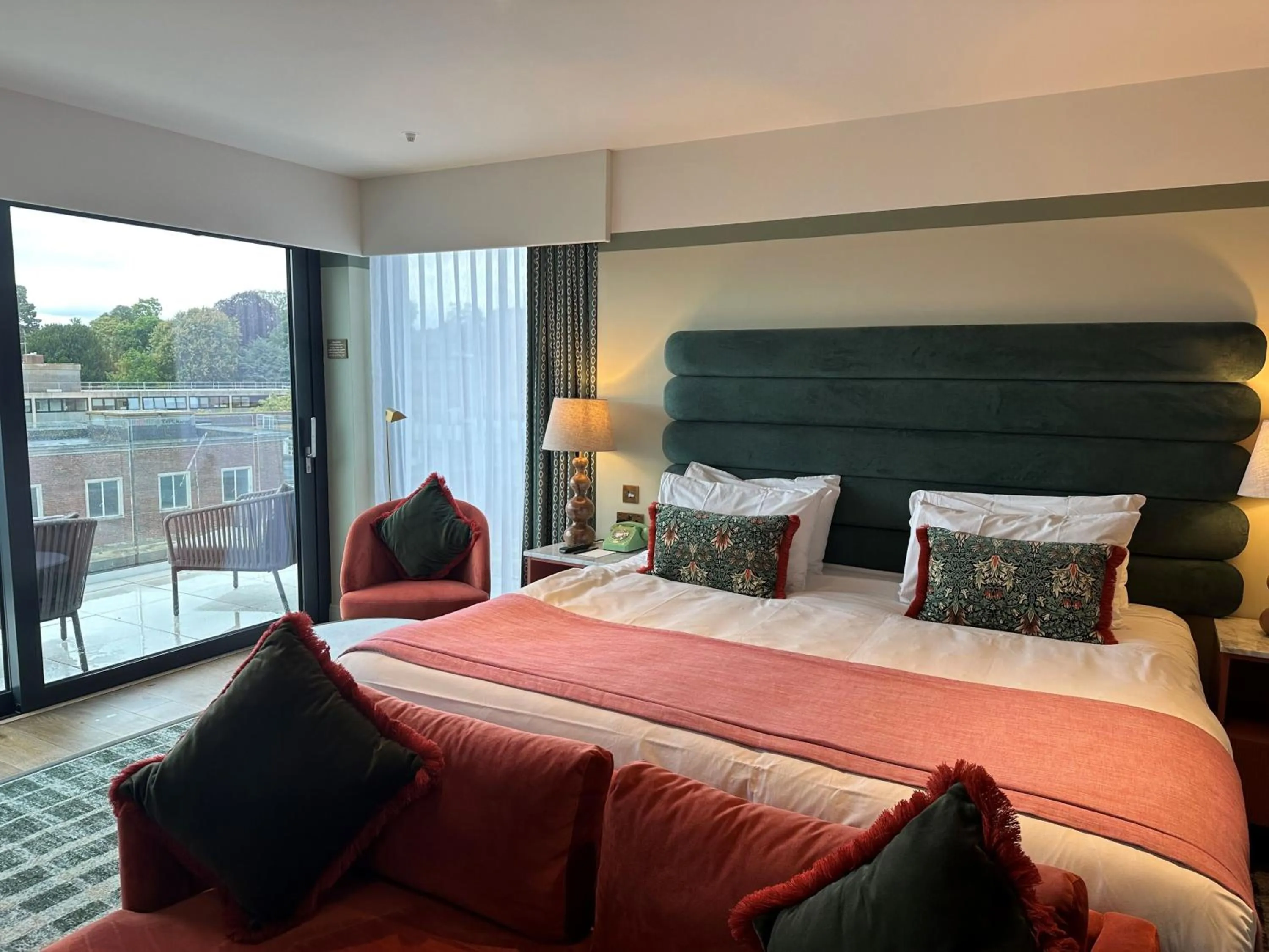 Super King Suite with Balcony and City View in Hotel Indigo - Exeter by IHG