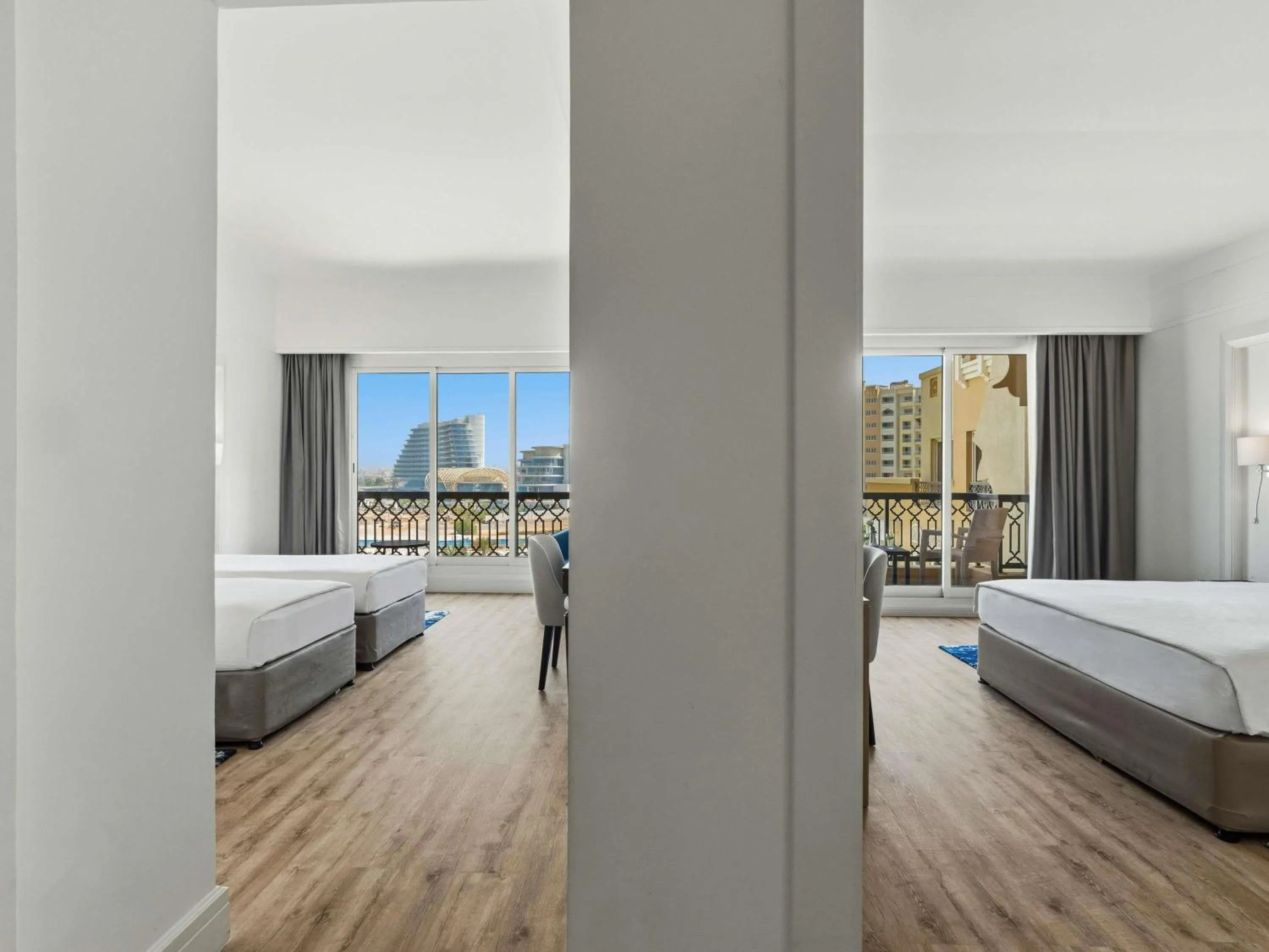 Two-Bedroom Family Suite with Pool or Sea View in Rixos Bab Al Bahr - Ultra All Inclusive