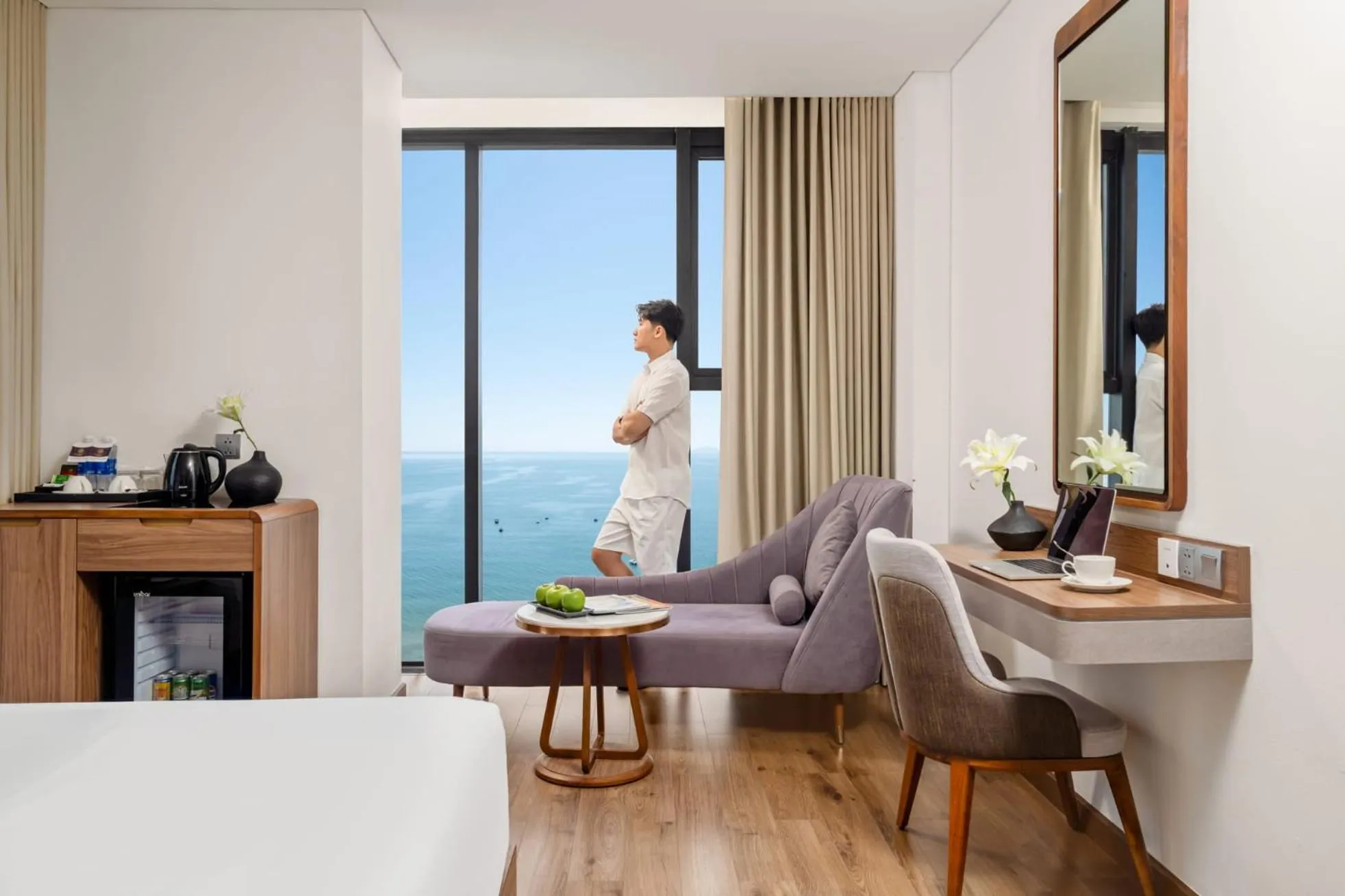 Executive Twin Room with Ocean View - Afternoon Tea Included in Peninsula Hotel Danang