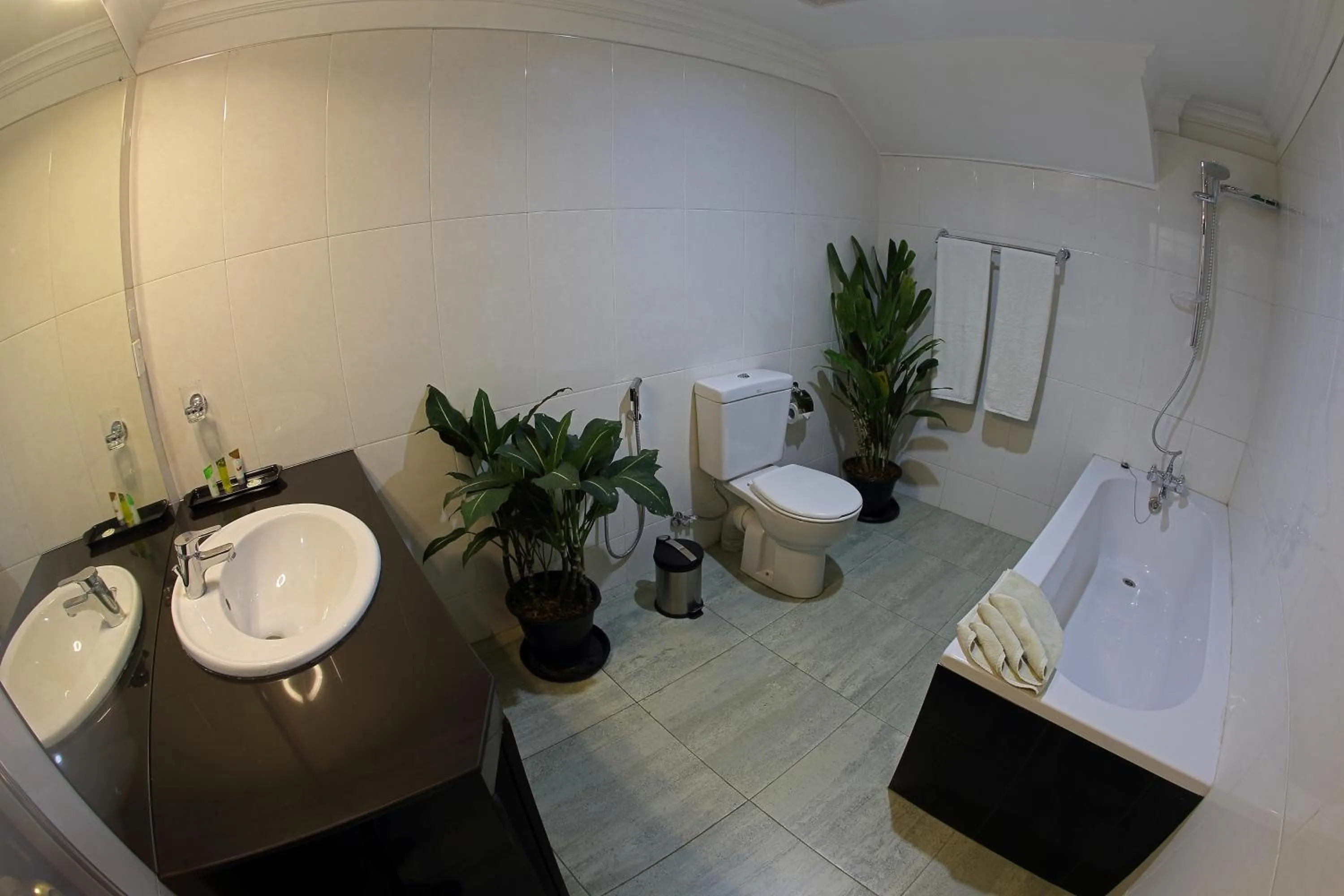 Deluxe Room with Bath tub  in Cafe Aroma Inn