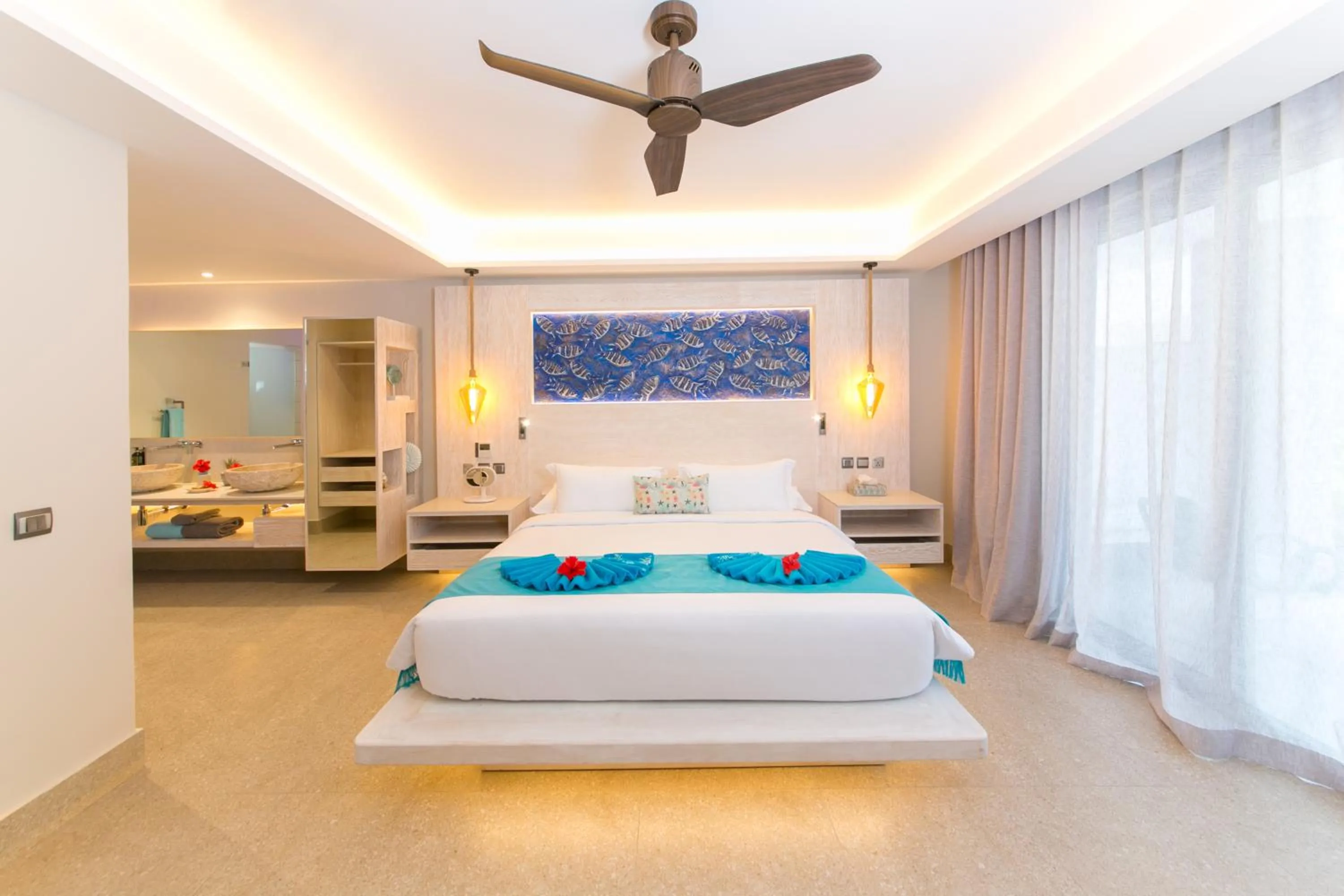 Ocean Rooms  in Hotel Le Duc de Praslin